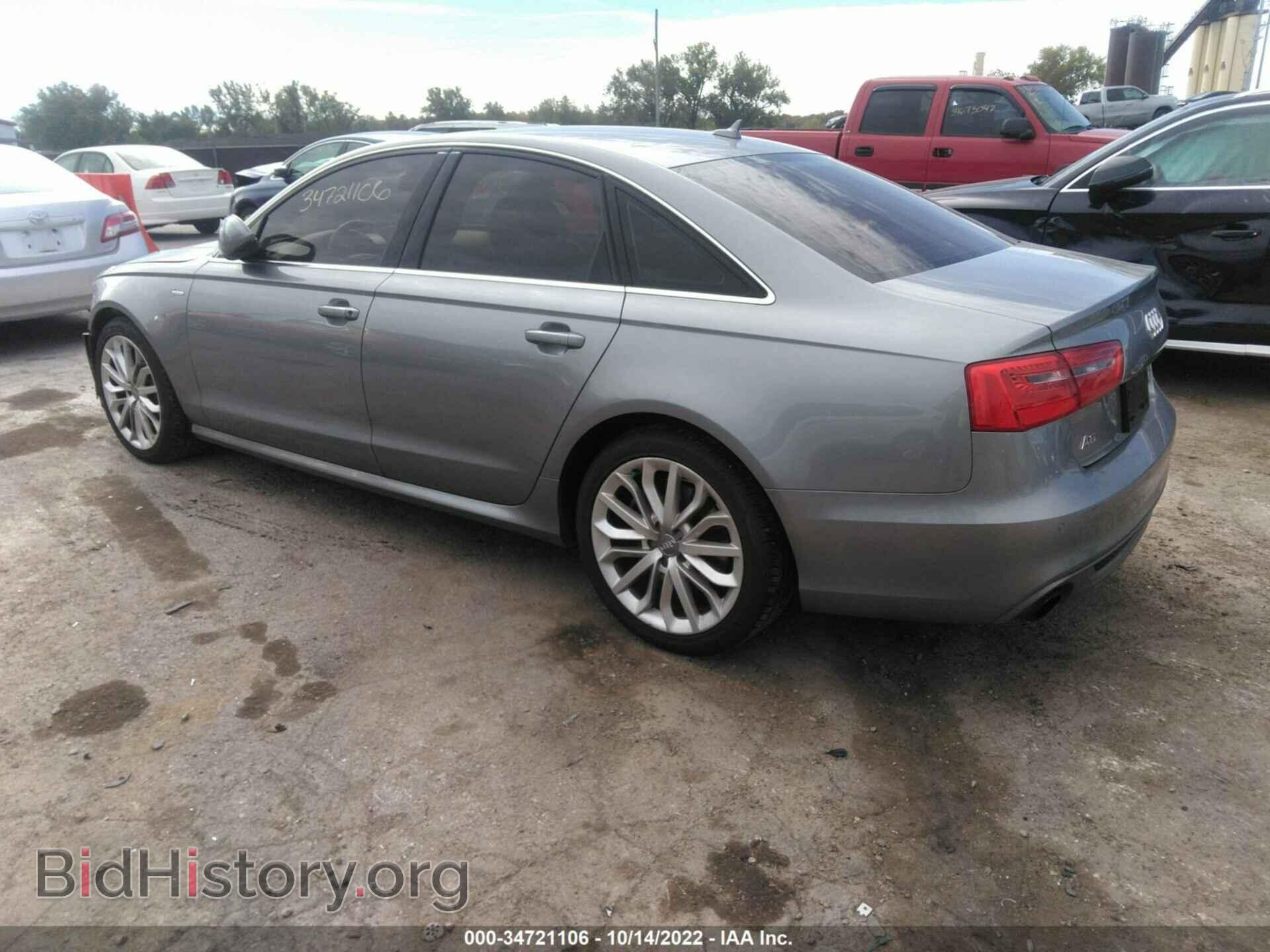 2014 AUDI A6 - VIN: WAUHGAFC7EN015138 - Фото 3
