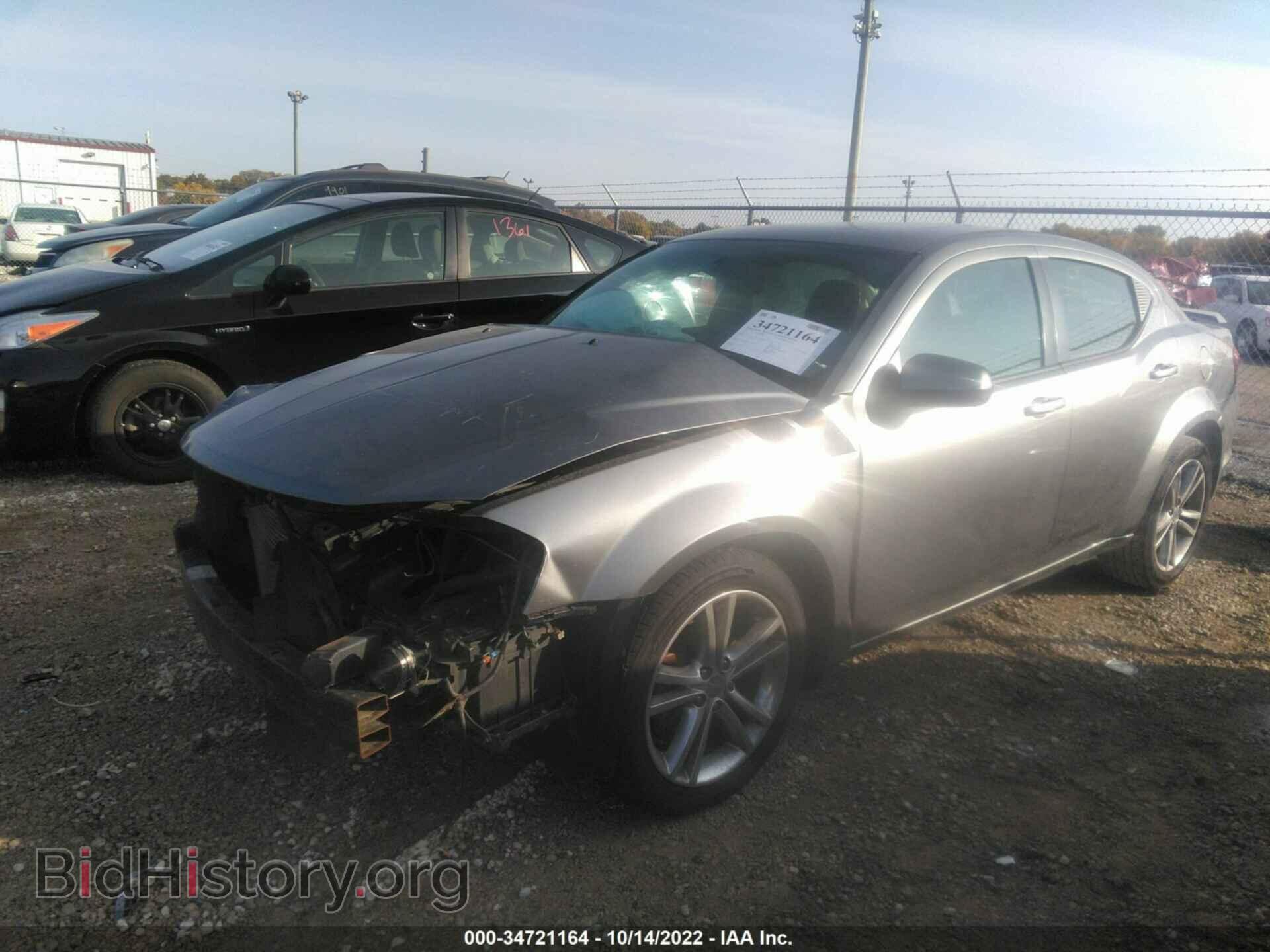 2012 DODGE AVENGER - VIN: 1C3CDZBG3CN142533 - Фото 2