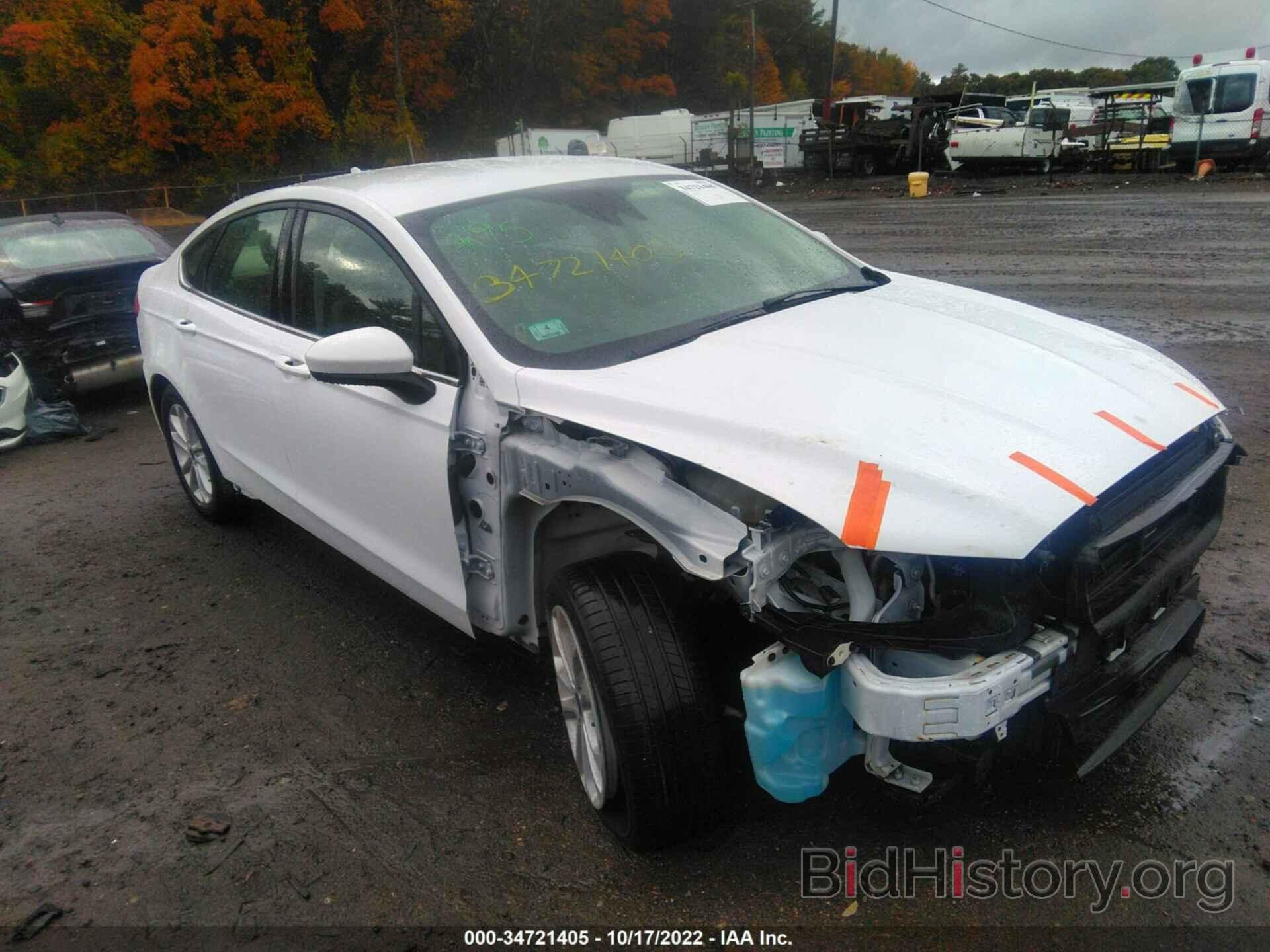 Photo 3FA6P0H75LR218386 - FORD FUSION 2020