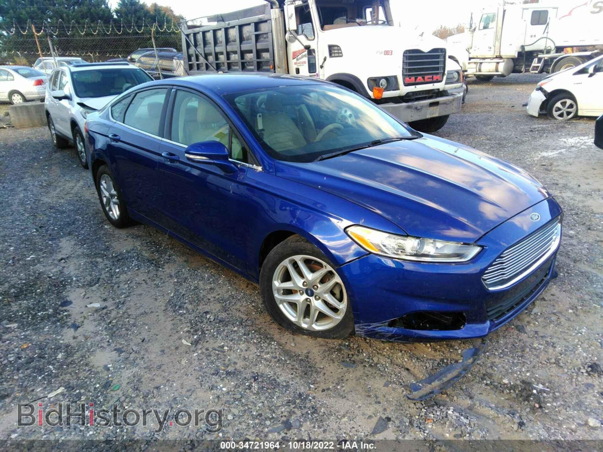 Фотография 3FA6P0H71DR105925 - FORD FUSION 2013