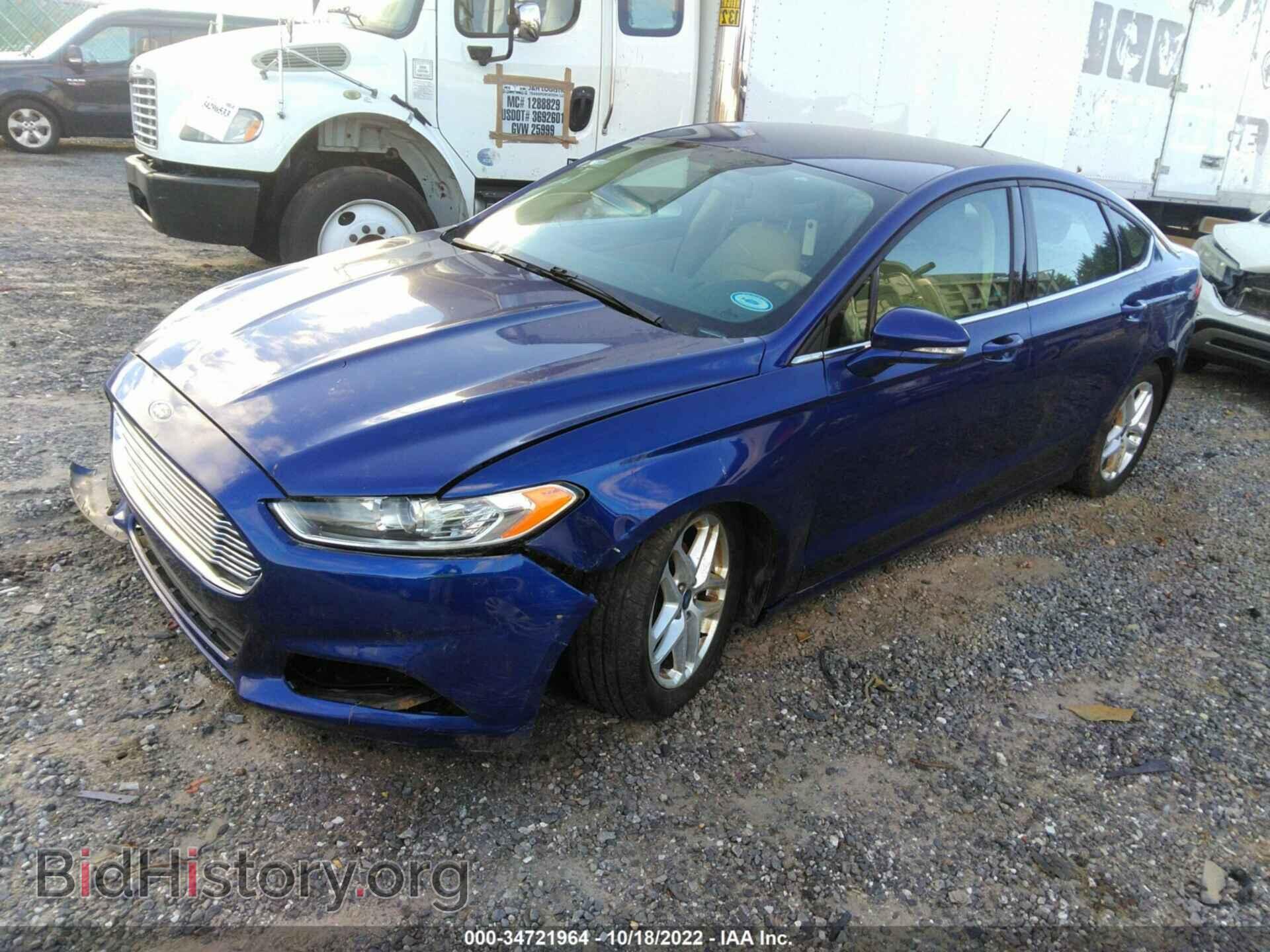 2013 FORD FUSION - VIN: 3FA6P0H71DR105925 - Фото 2
