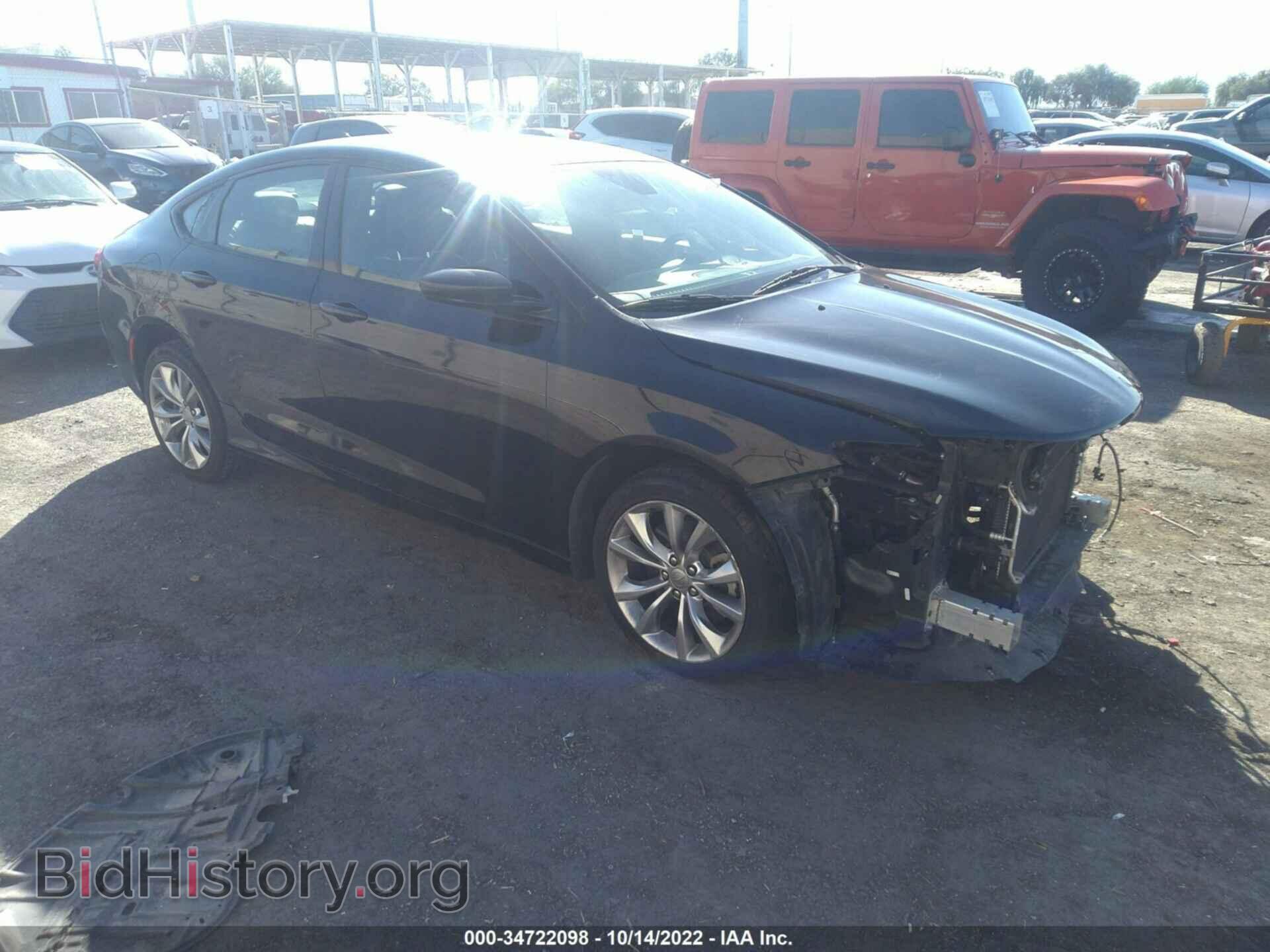 Фотография 1C3CCCBG3FN505868 - CHRYSLER 200 2015