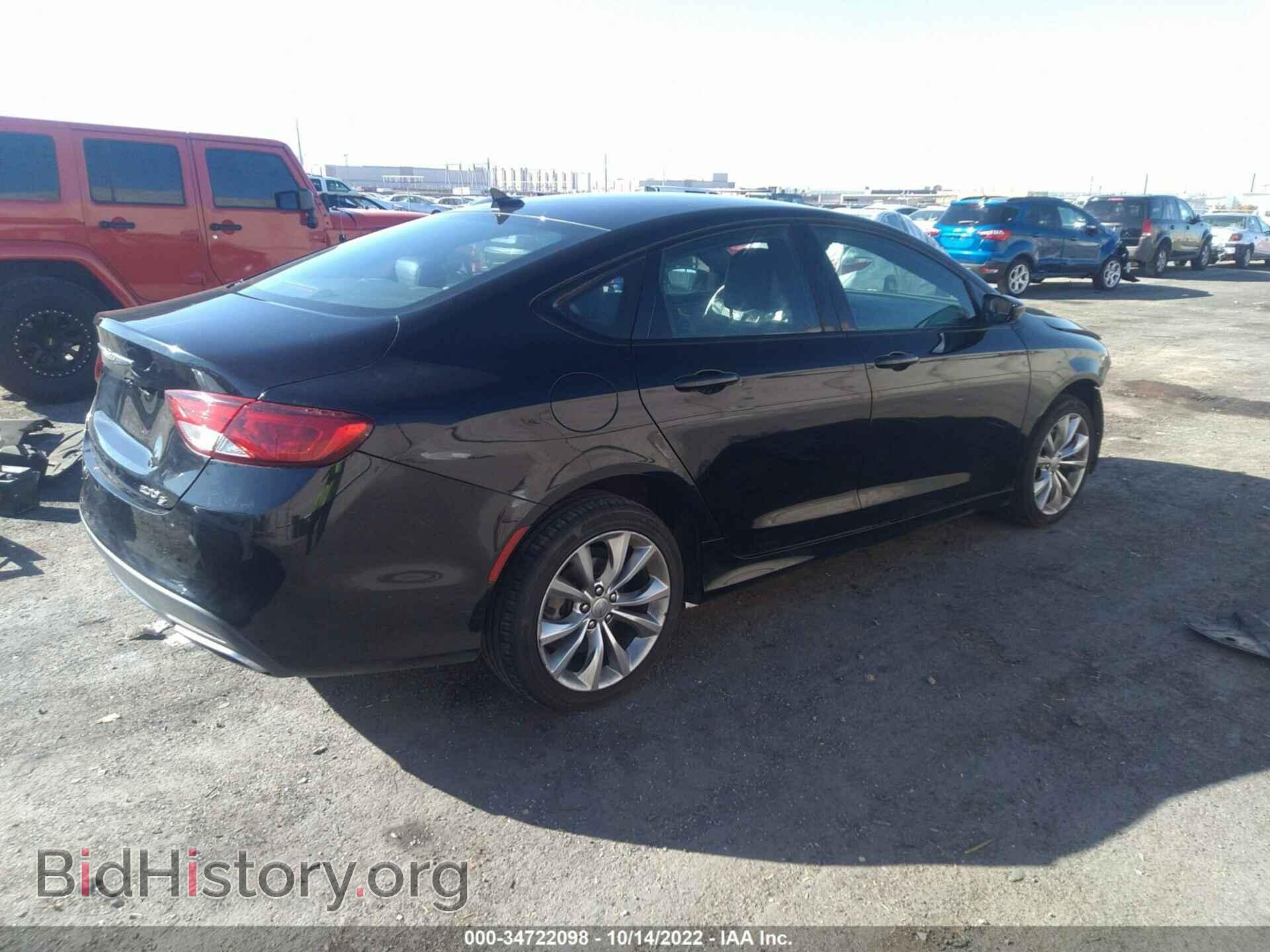 2015 CHRYSLER 200 - VIN: 1C3CCCBG3FN505868 - Фото 4