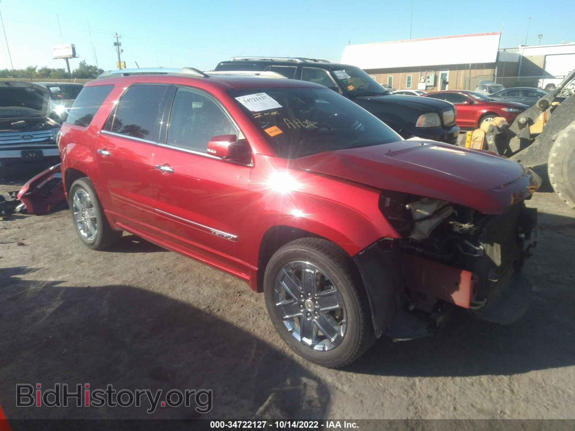 Фотография 1GKKRTKD6EJ257704 - GMC ACADIA 2014