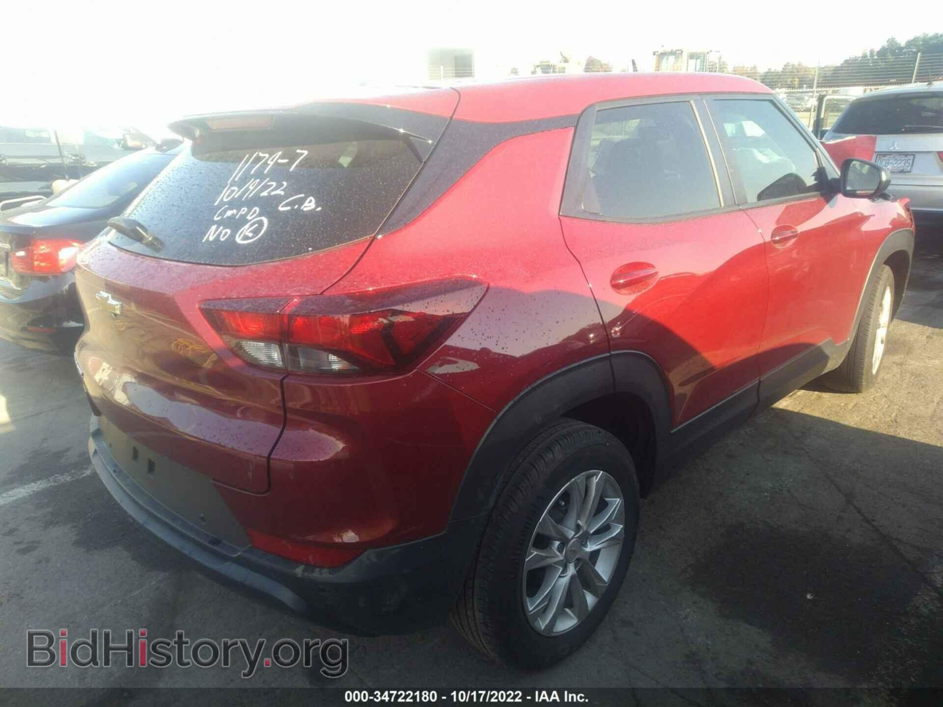 2021 CHEVROLET TRAILBLAZER - VIN: KL79MMS25MB142773 - Фото 4