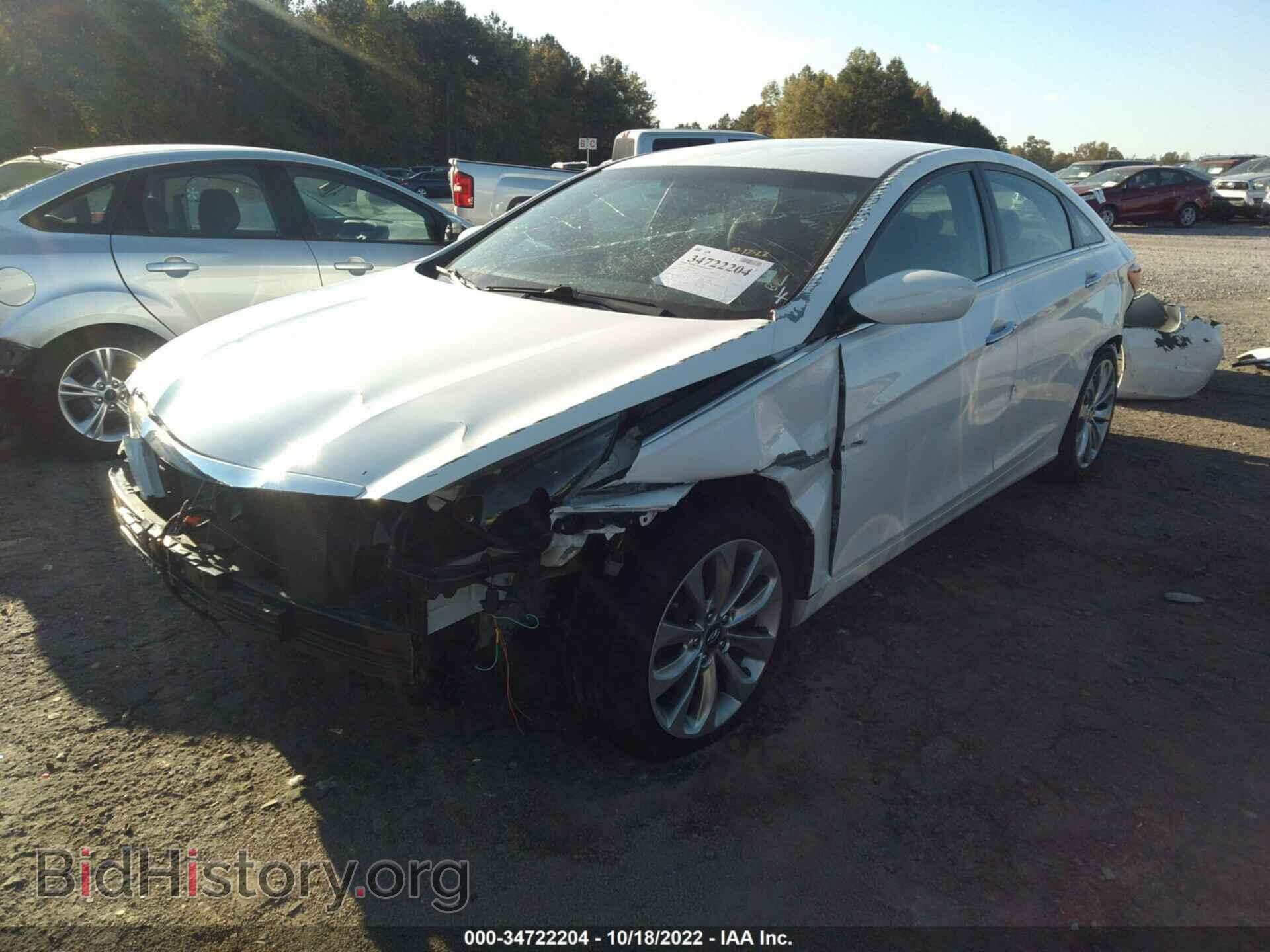 2013 HYUNDAI SONATA - VIN: 5NPEC4AC2DH711575 - Фото 2