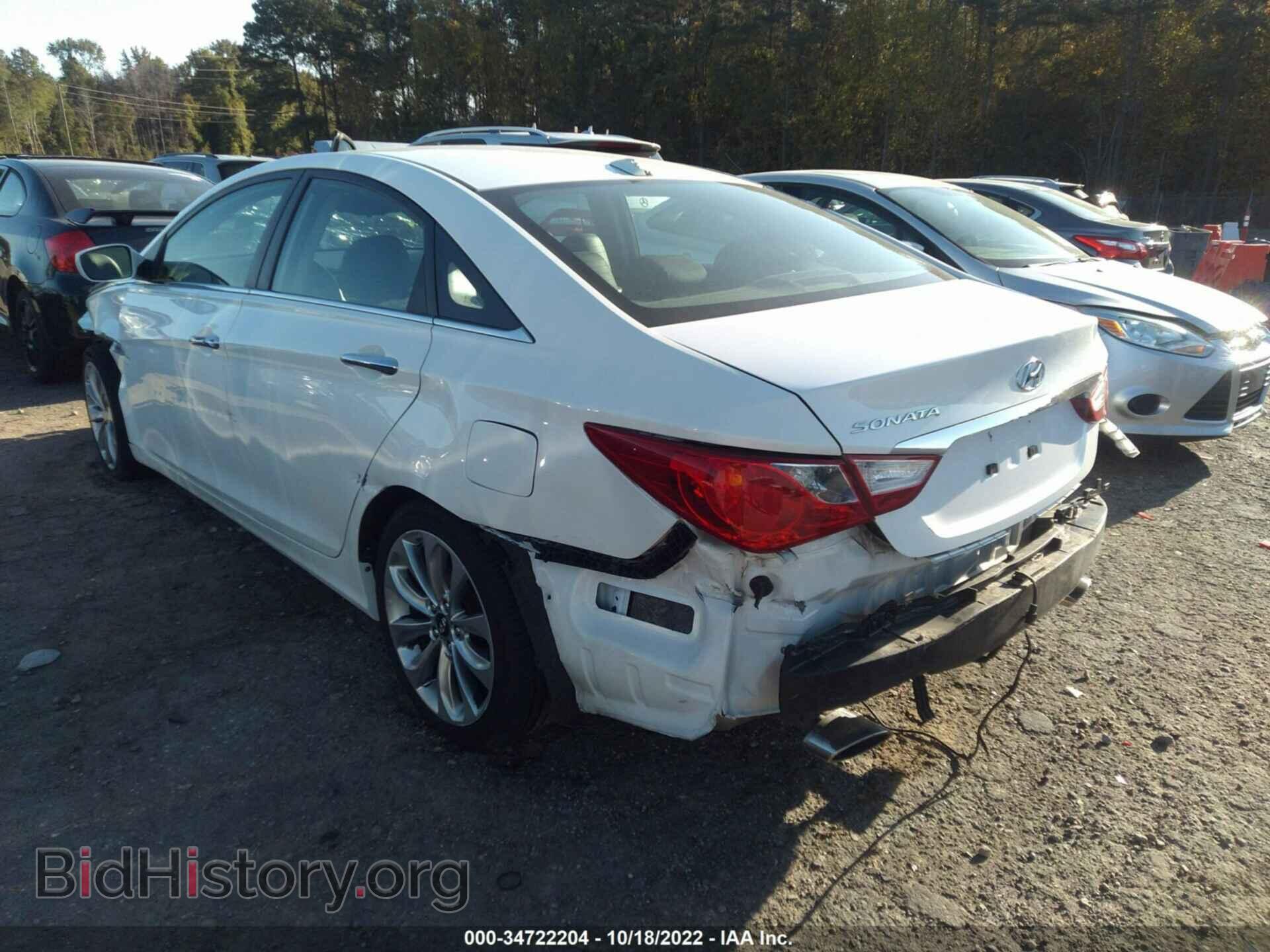 2013 HYUNDAI SONATA - VIN: 5NPEC4AC2DH711575 - Фото 3