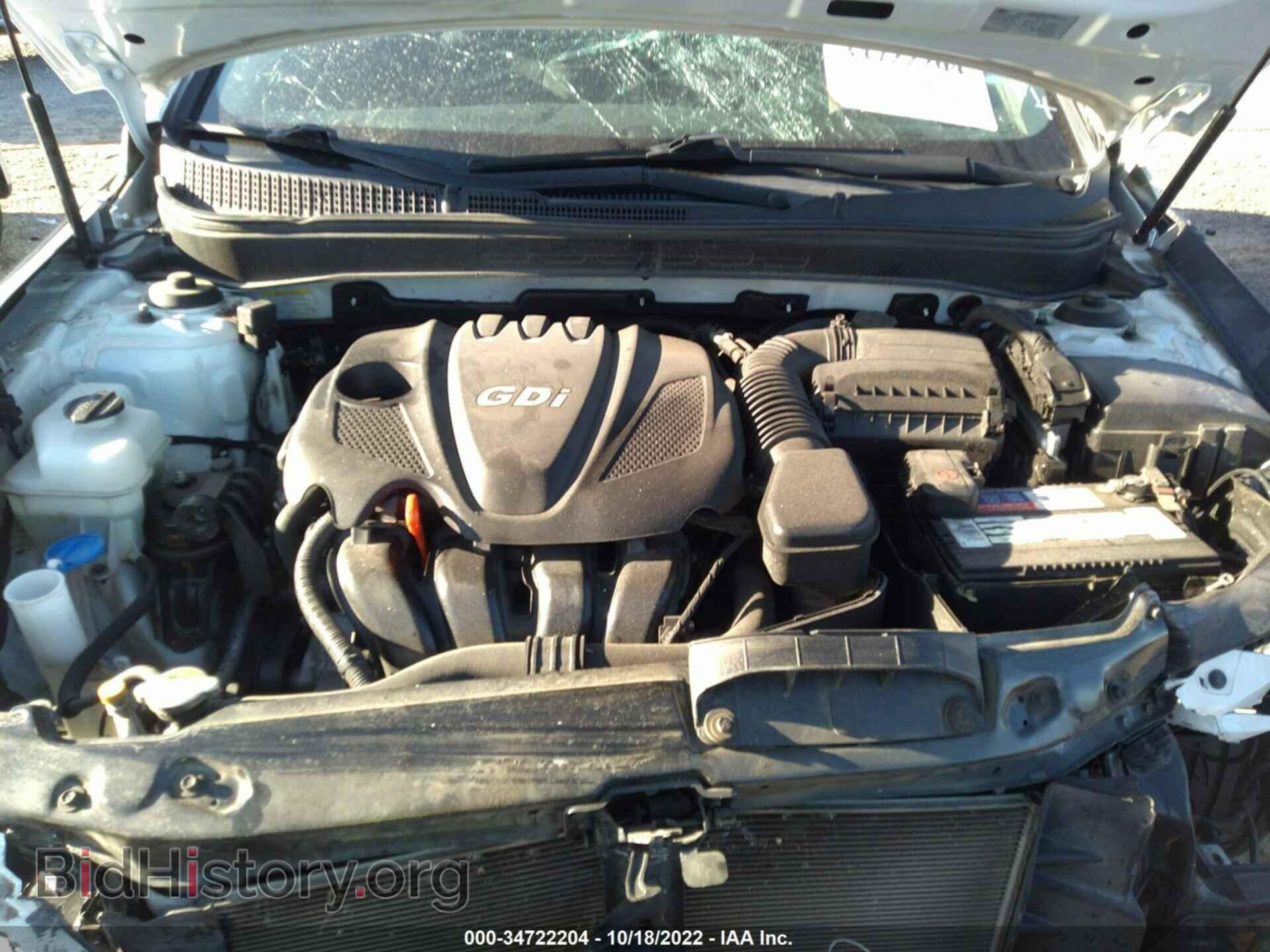 2013 HYUNDAI SONATA - VIN: 5NPEC4AC2DH711575 - Фото 10