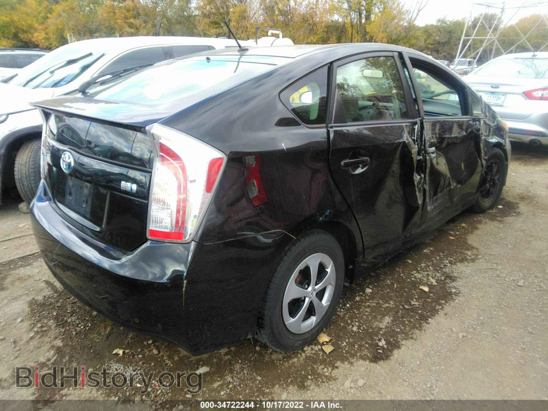 2014 TOYOTA PRIUS - VIN: JTDKN3DU8E1815900 - Фото 4