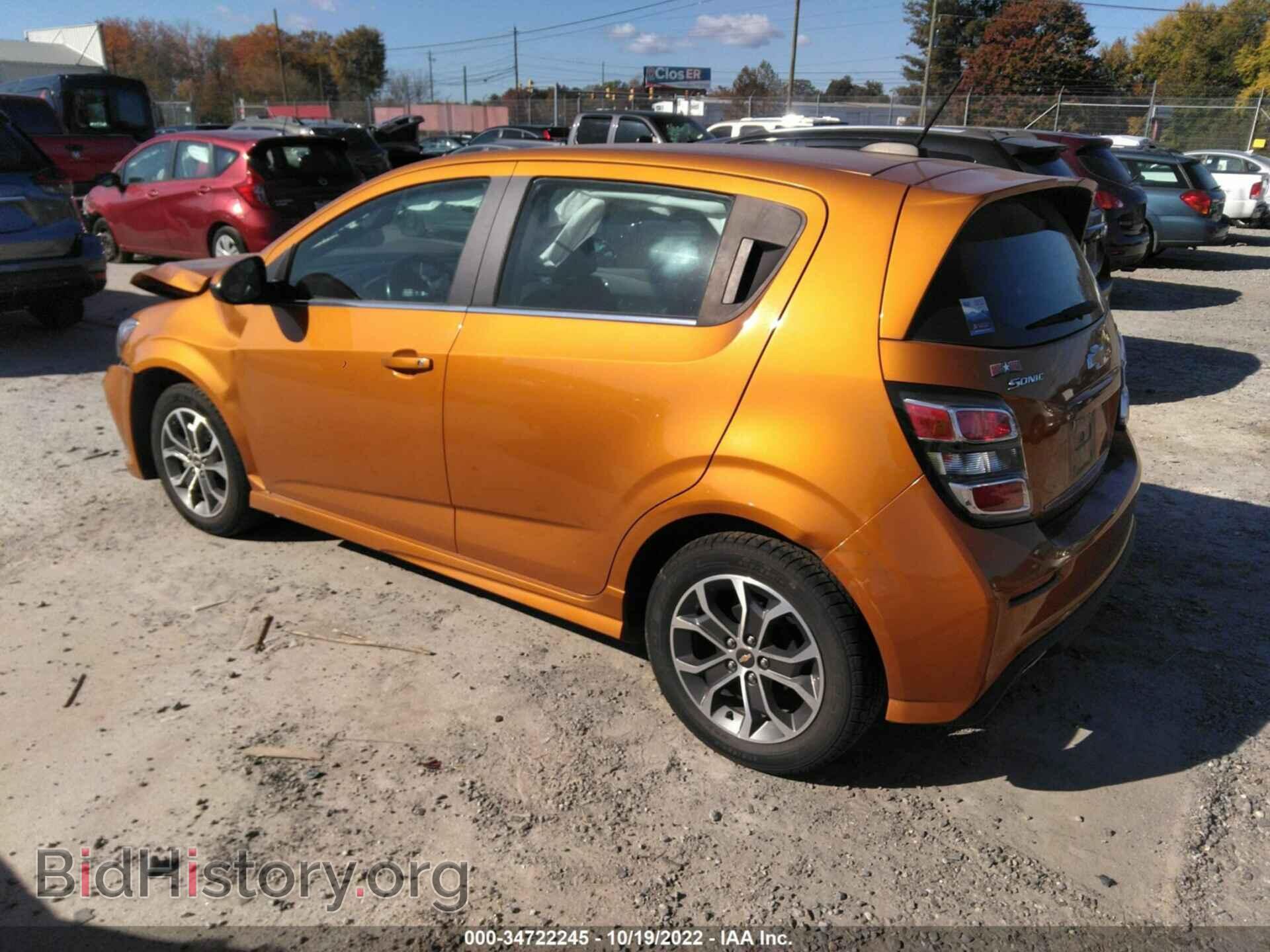 2017 CHEVROLET SONIC - VIN: 1G1JD6SH2H4168847 - Фото 3