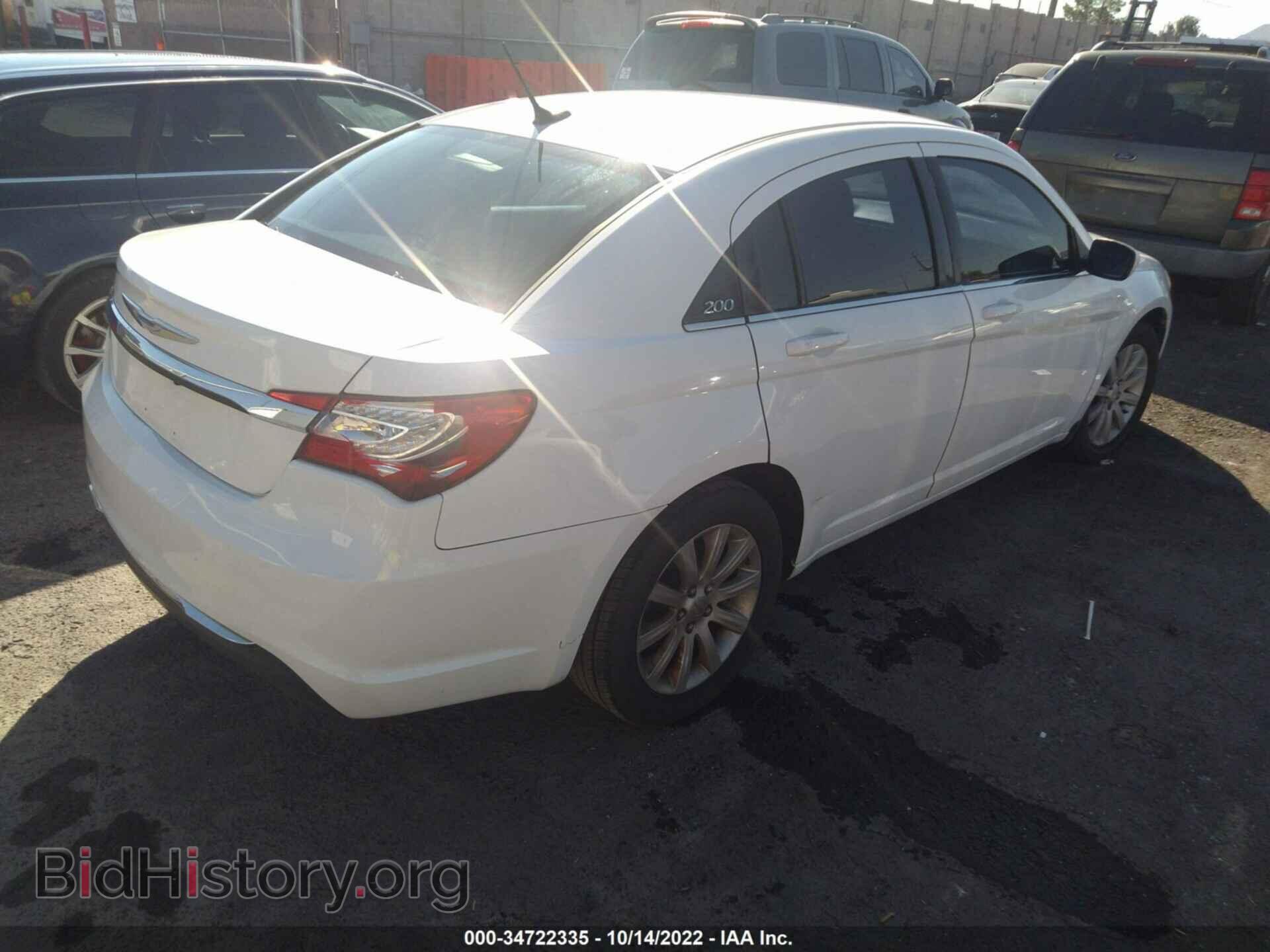 2013 CHRYSLER 200 - VIN: 1C3CCBBG8DN658706 - Фото 4