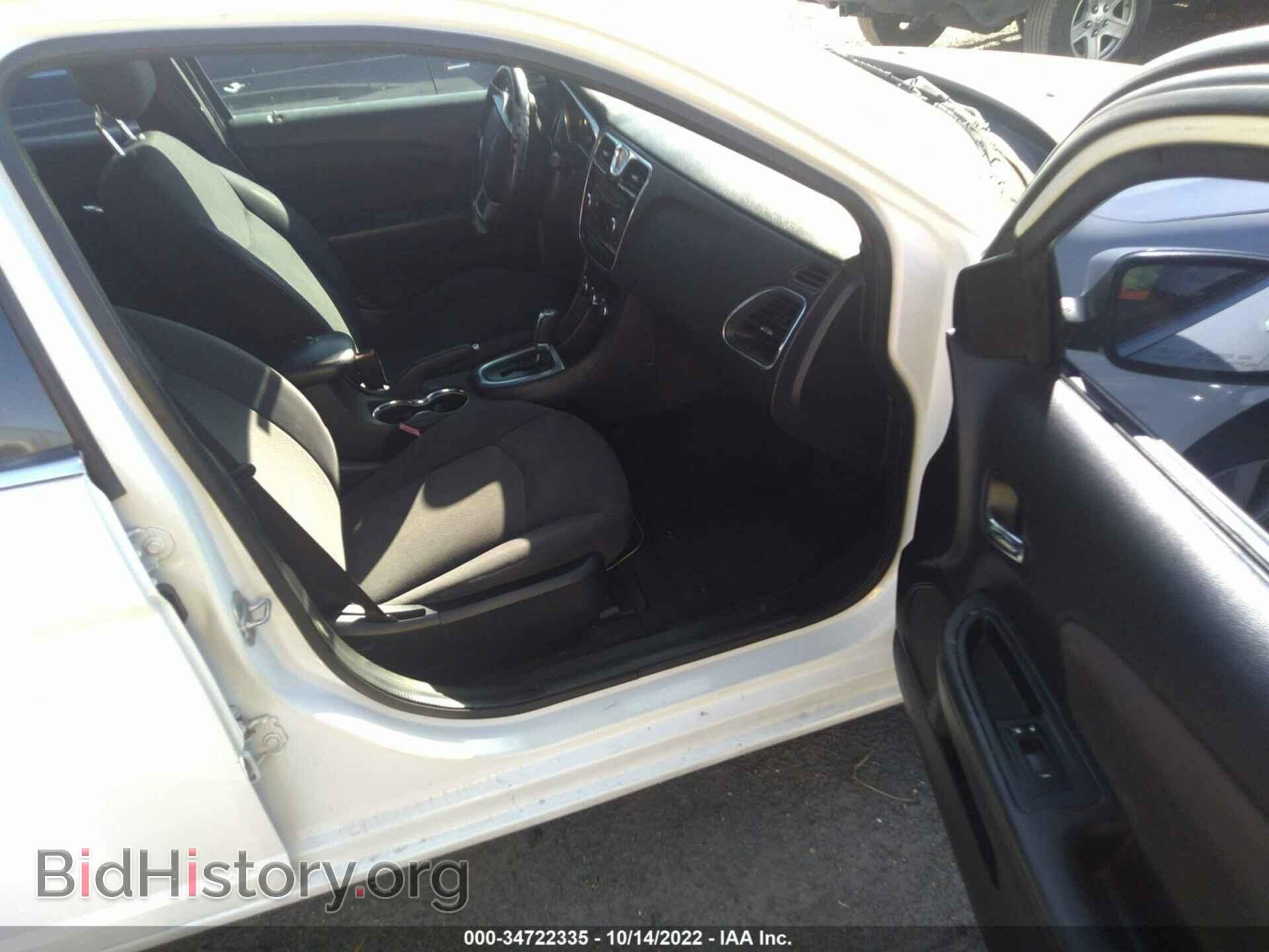 2013 CHRYSLER 200 - VIN: 1C3CCBBG8DN658706 - Фото 5