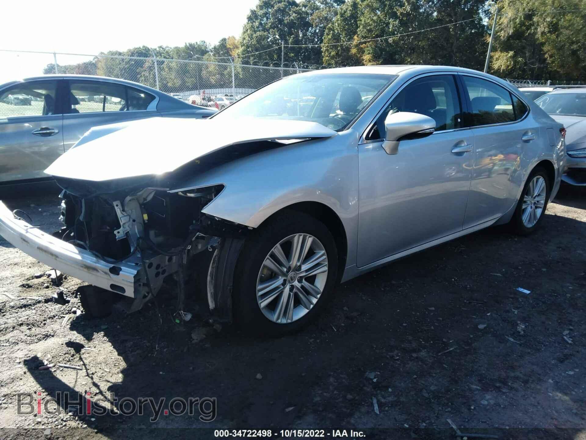2015 LEXUS ES 350 - VIN: JTHBK1GG6F2203188 - Фото 2