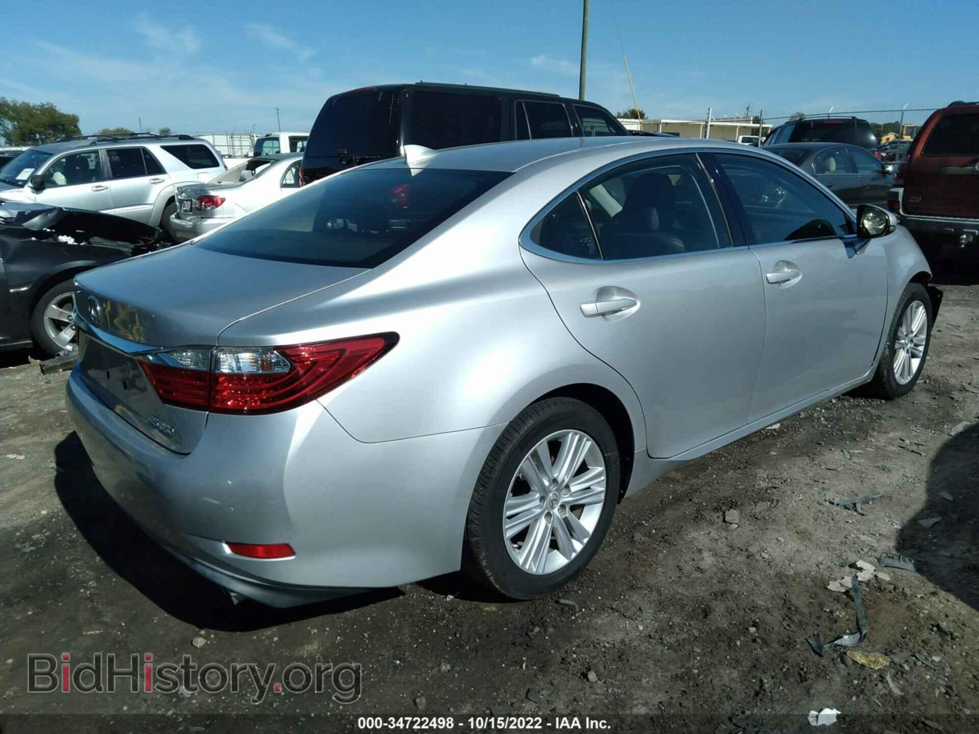 2015 LEXUS ES 350 - VIN: JTHBK1GG6F2203188 - Фото 4