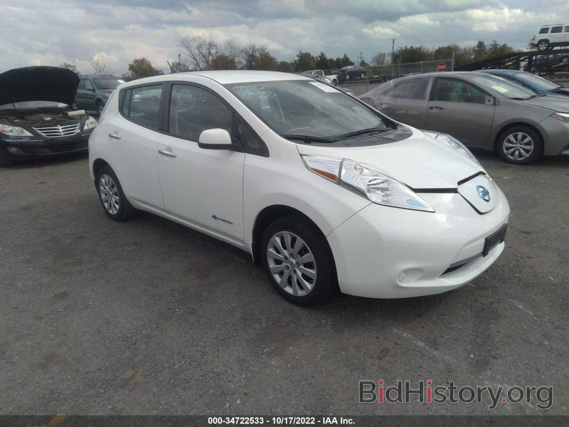 Photo 1N4BZ0CP4HC307081 - NISSAN LEAF 2017