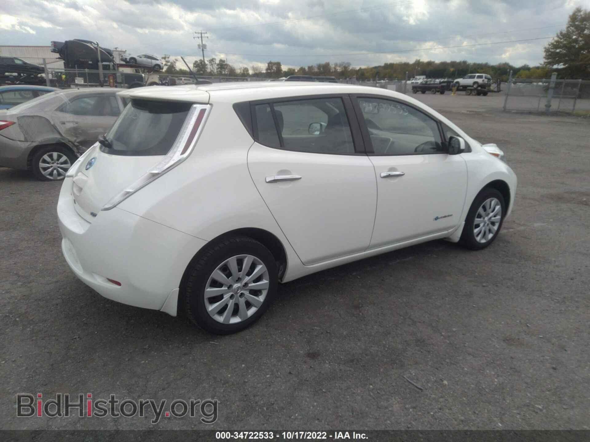 2017 NISSAN LEAF - VIN: 1N4BZ0CP4HC307081 - Фото 4
