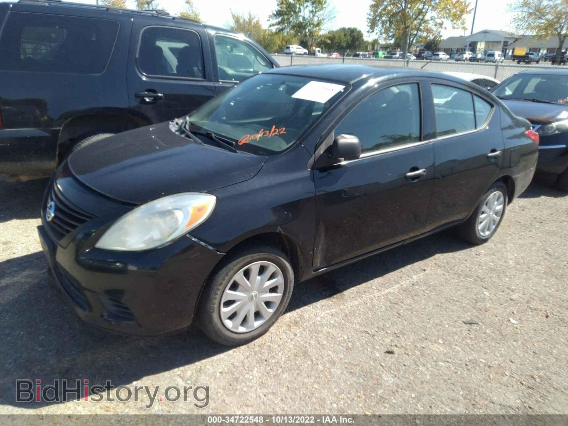 2012 NISSAN VERSA - VIN: 3N1CN7AP4CL861307 - Photo 2