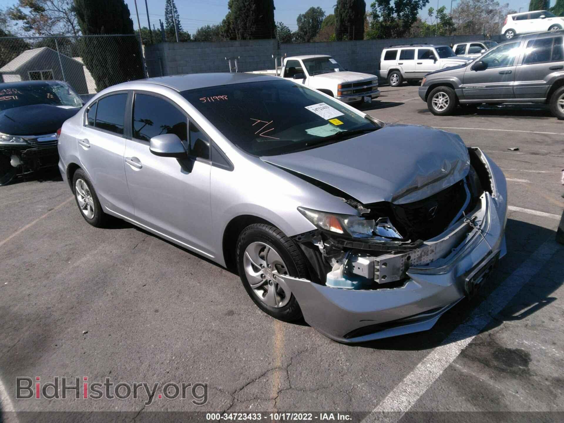 Photo 19XFB2F5XDE277464 - HONDA CIVIC SDN 2013