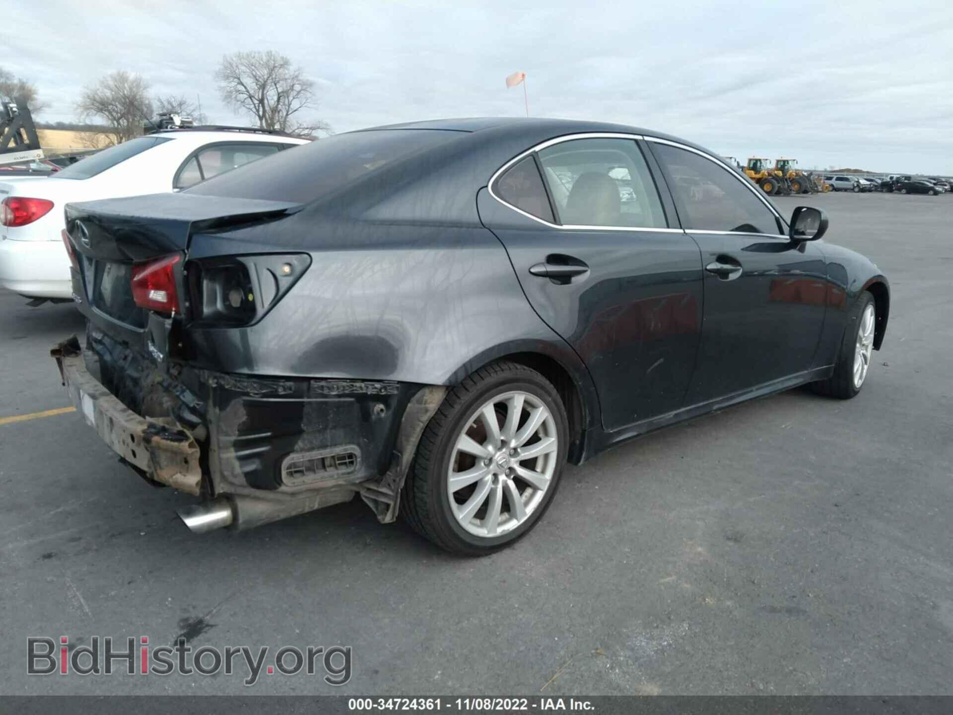 2006 LEXUS IS 250 - VIN: JTHBK262465016428 - Фото 4