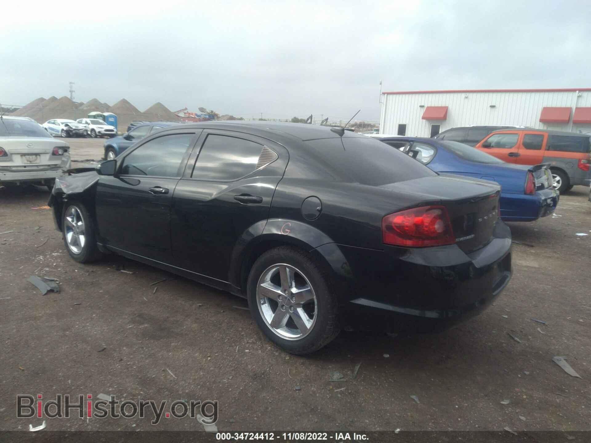 2013 DODGE AVENGER - VIN: 1C3CDZCB4DN596696 - Фото 3