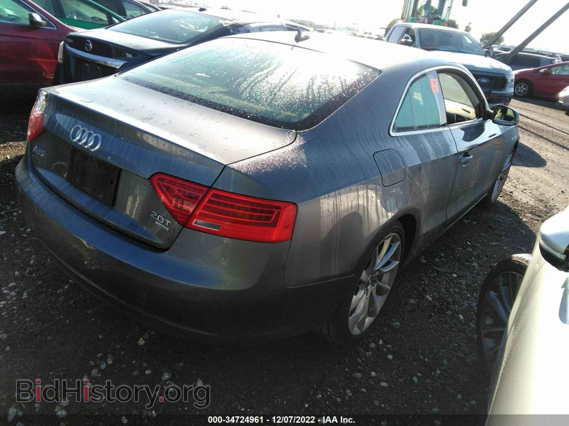 2013 AUDI A5 - VIN: WAULFAFR9DA051890 - Фото 4