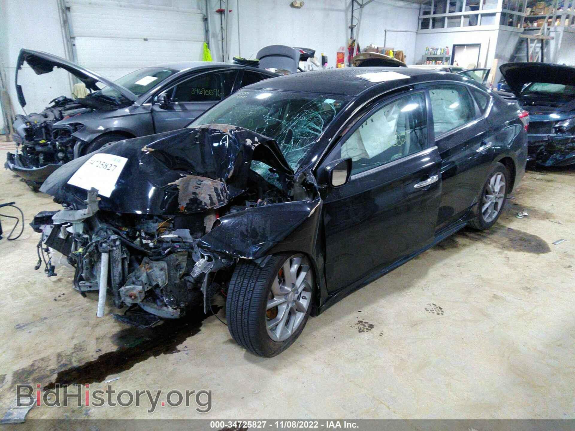 2013 NISSAN SENTRA - VIN: 3N1AB7AP1DL751803 - Фото 2