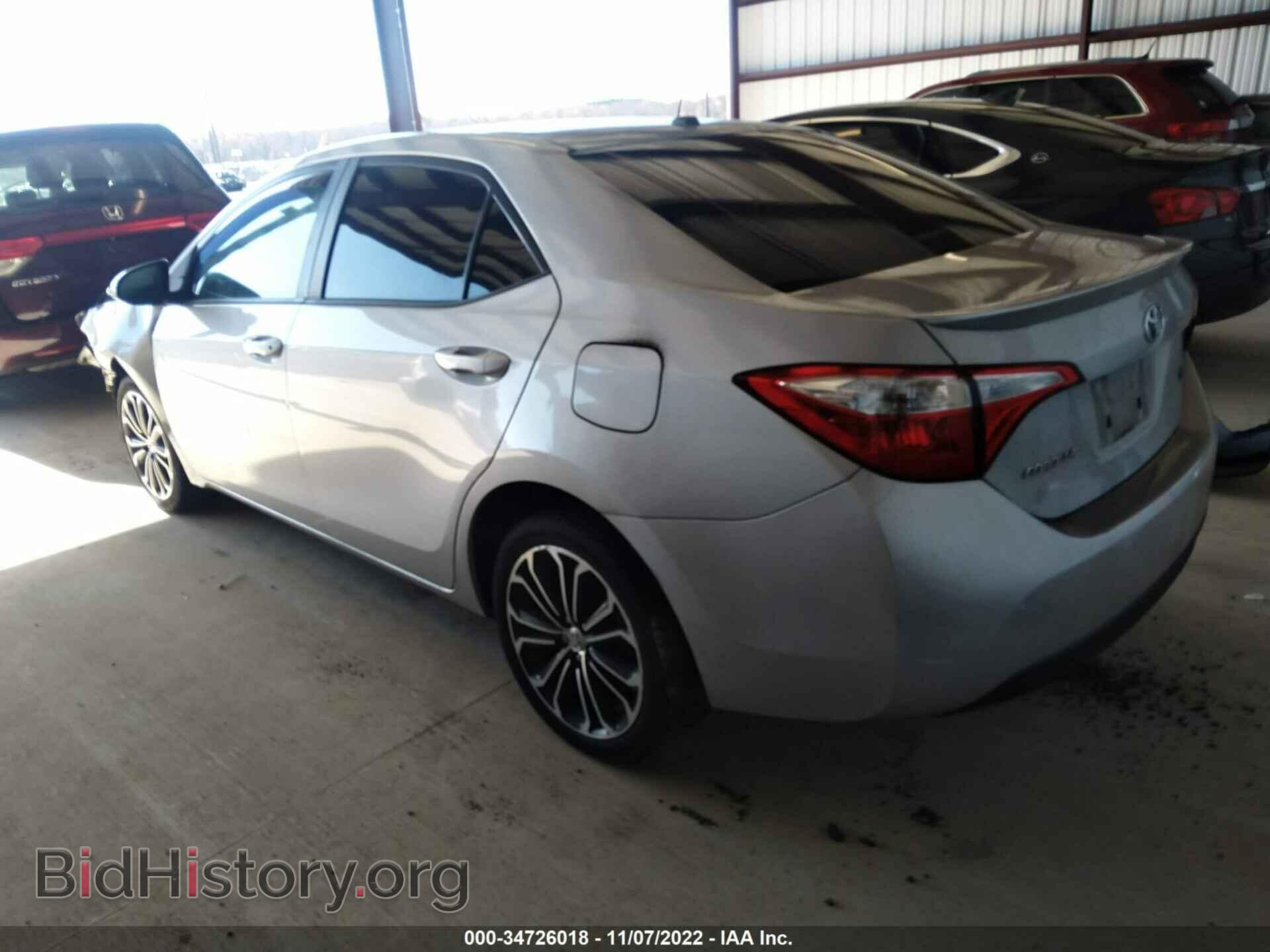 2014 TOYOTA COROLLA - VIN: 2T1BURHE8EC003680 - Фото 3