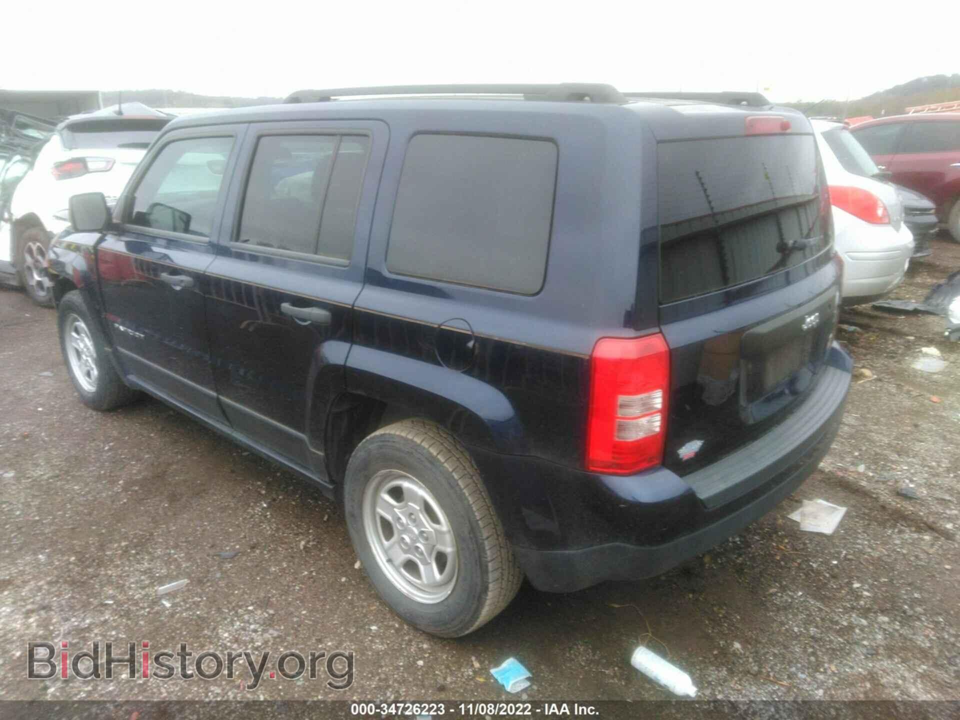 2014 JEEP PATRIOT - VIN: 1C4NJPBA2ED812708 - Фото 3