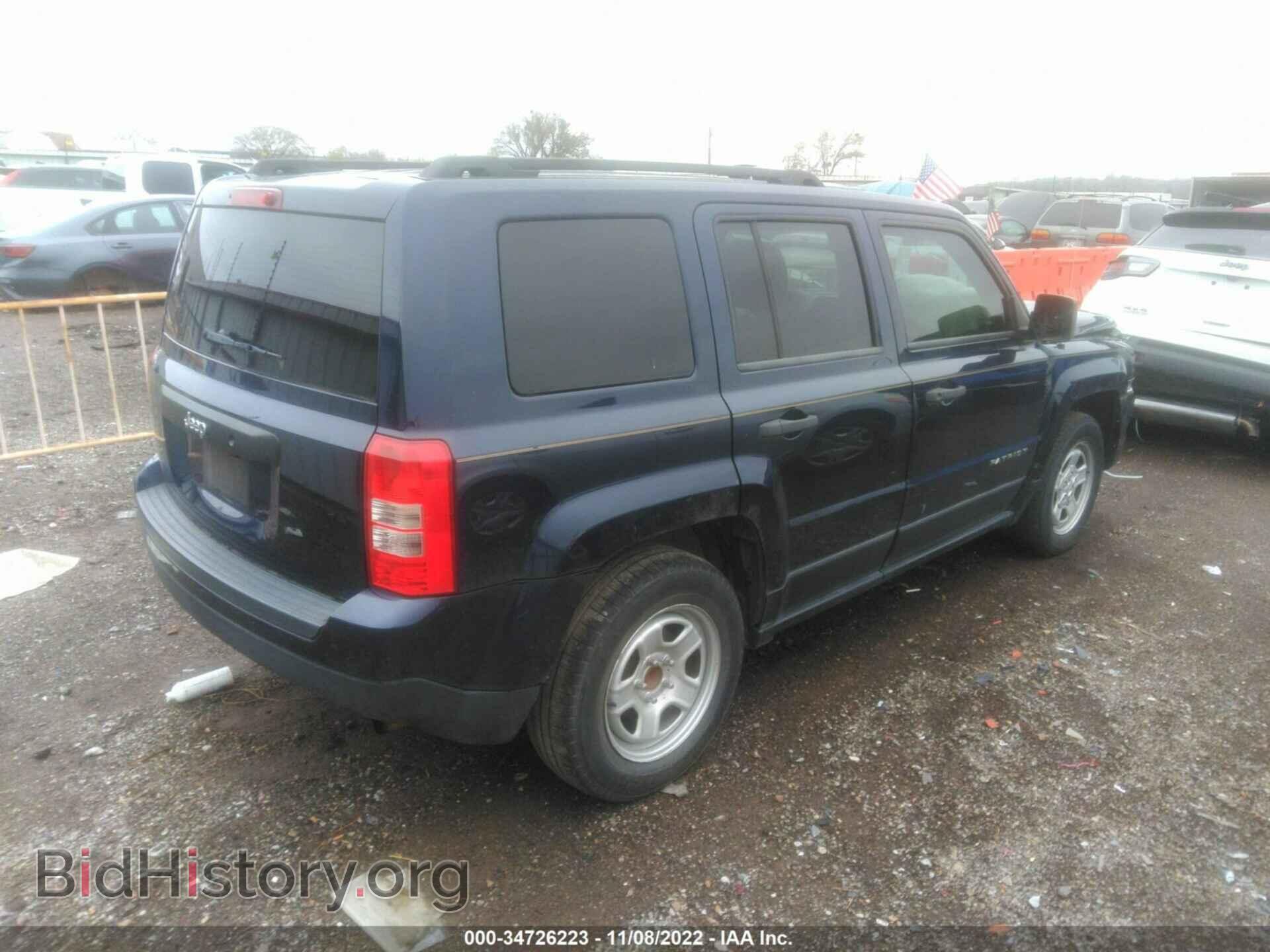 2014 JEEP PATRIOT - VIN: 1C4NJPBA2ED812708 - Фото 4