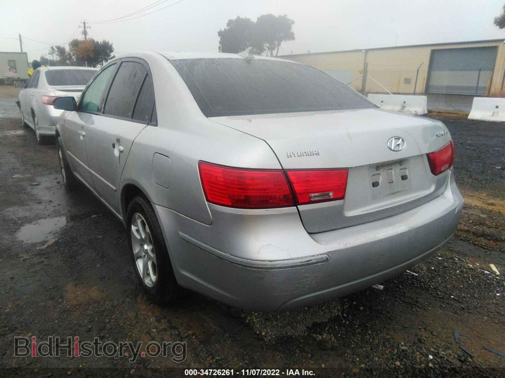 2009 HYUNDAI SONATA - VIN: 5NPET46C19H459205 - Фото 3