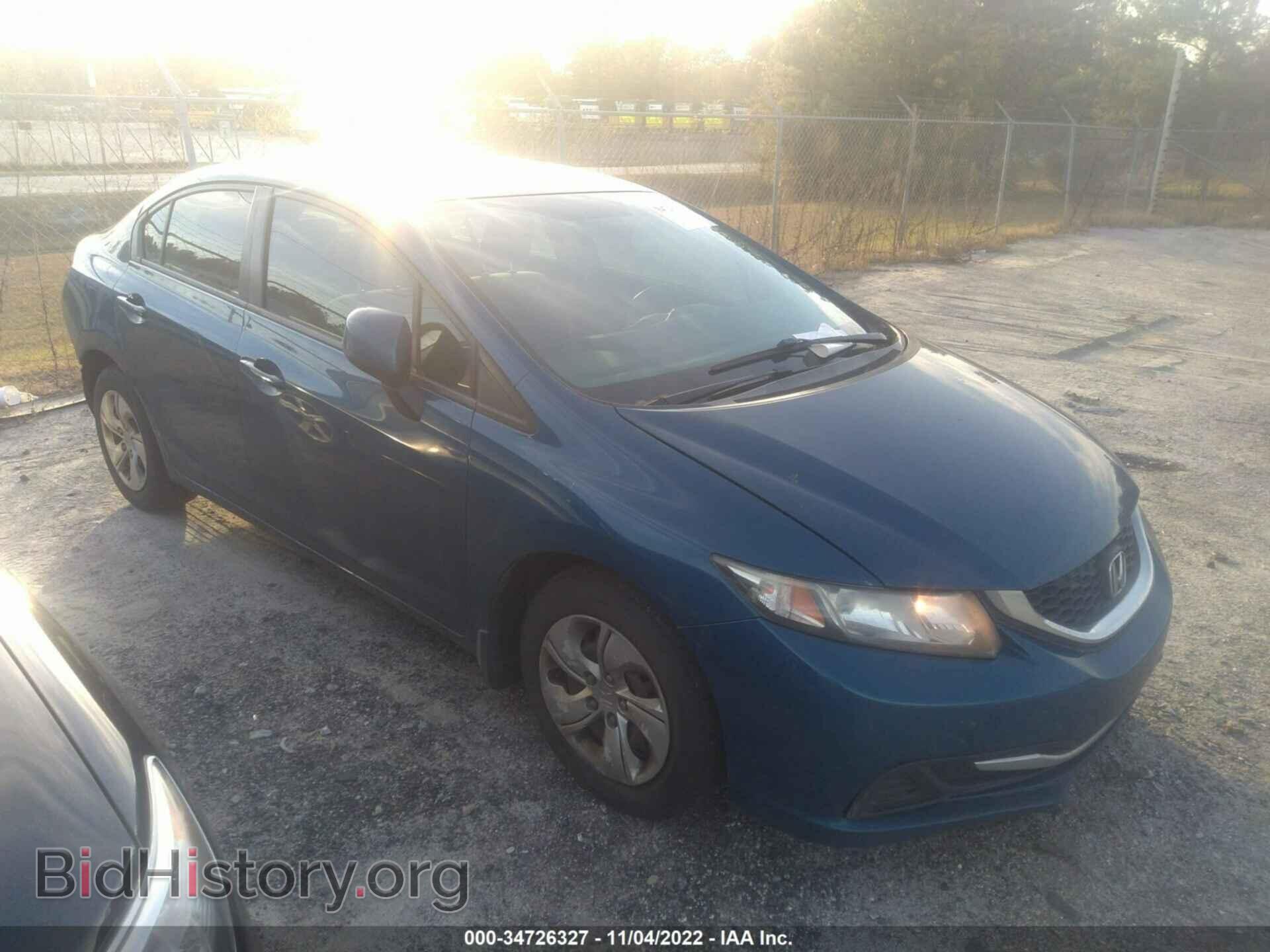 Фотография 2HGFB2F54DH549643 - HONDA CIVIC SDN 2013