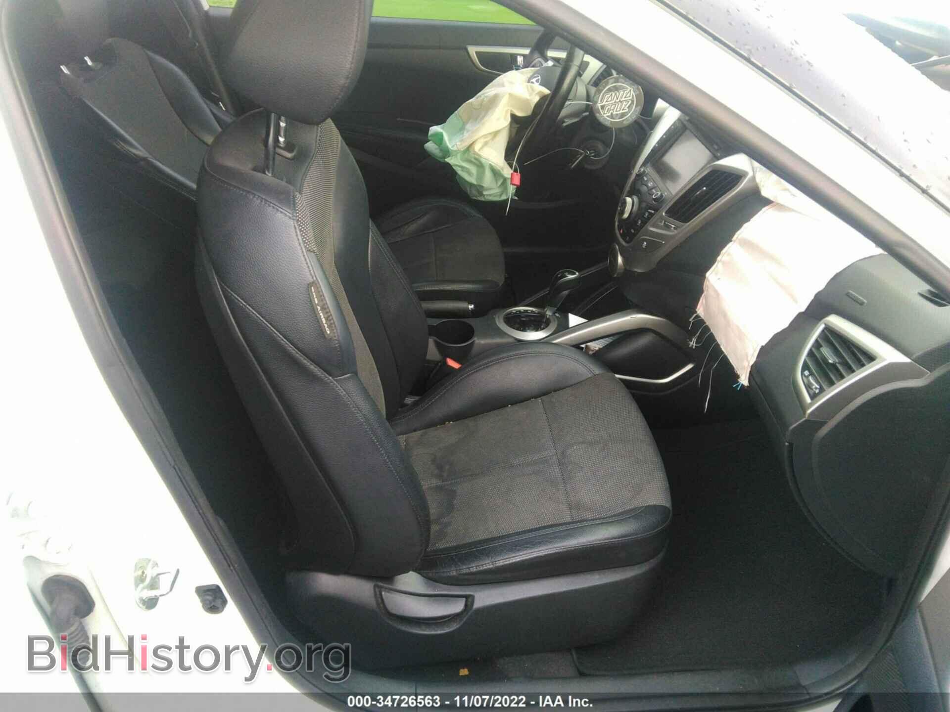2014 HYUNDAI VELOSTER - VIN: KMHTC6AD2EU216775 - Фото 5