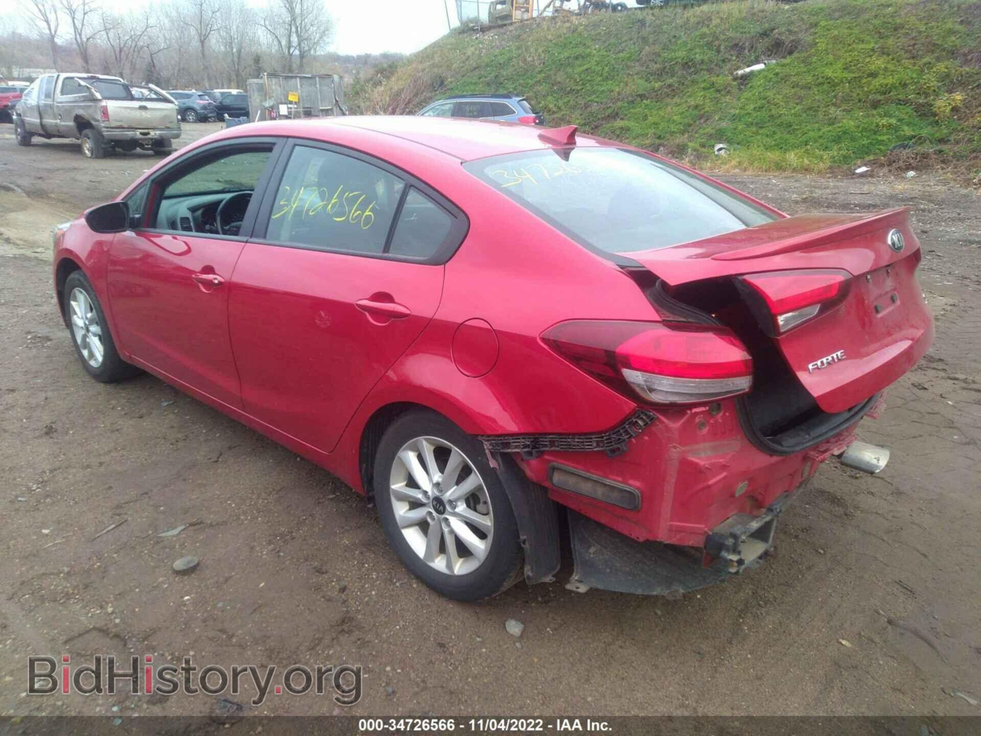 2017 KIA FORTE - VIN: 3KPFL4A76HE049582 - Фото 3