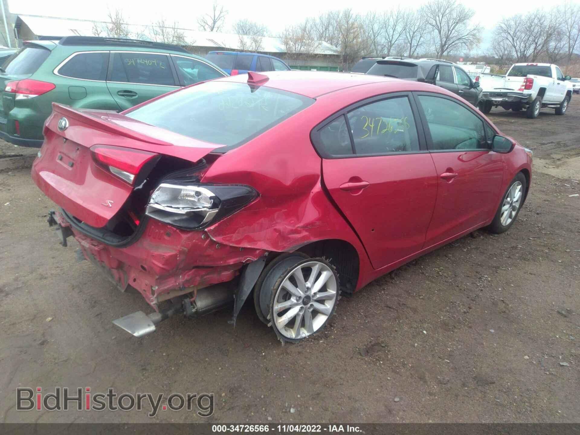 2017 KIA FORTE - VIN: 3KPFL4A76HE049582 - Фото 4