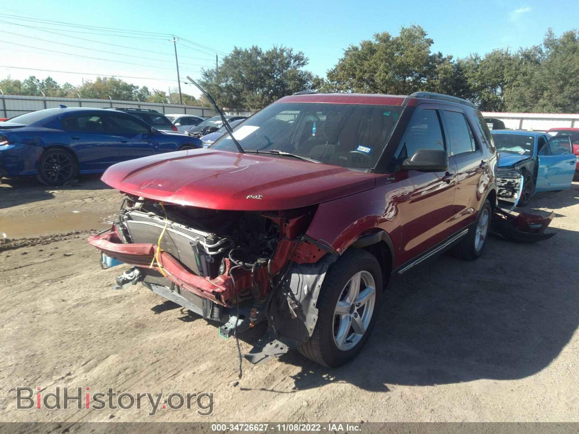 2018 FORD EXPLORER - VIN: 1FM5K7D88JGA25032 - Фото 2