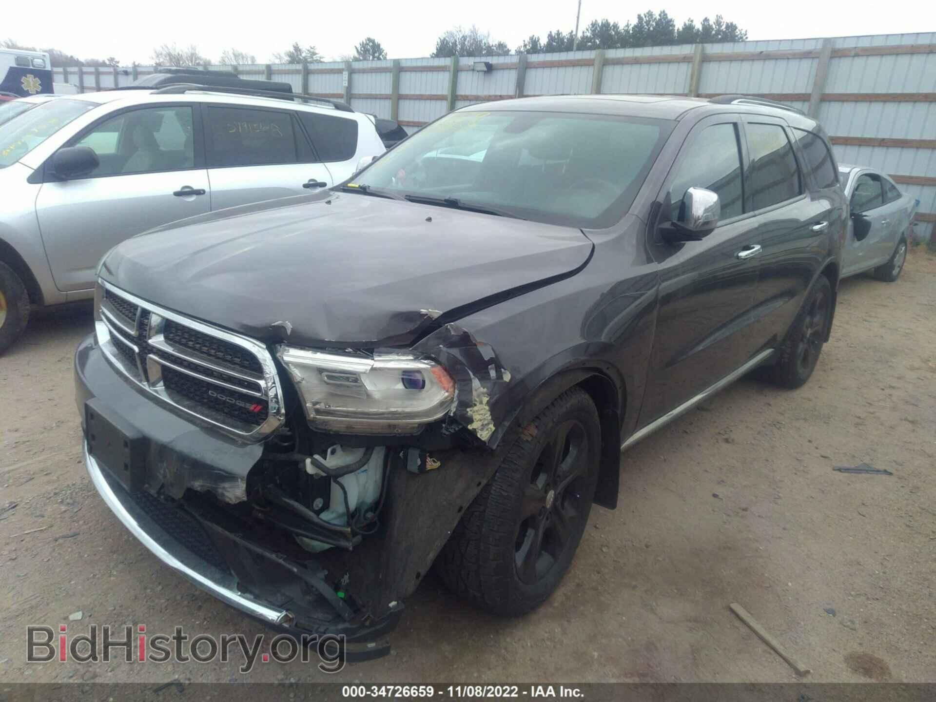 2014 DODGE DURANGO - VIN: 1C4RDHDG7EC305017 - Фото 2