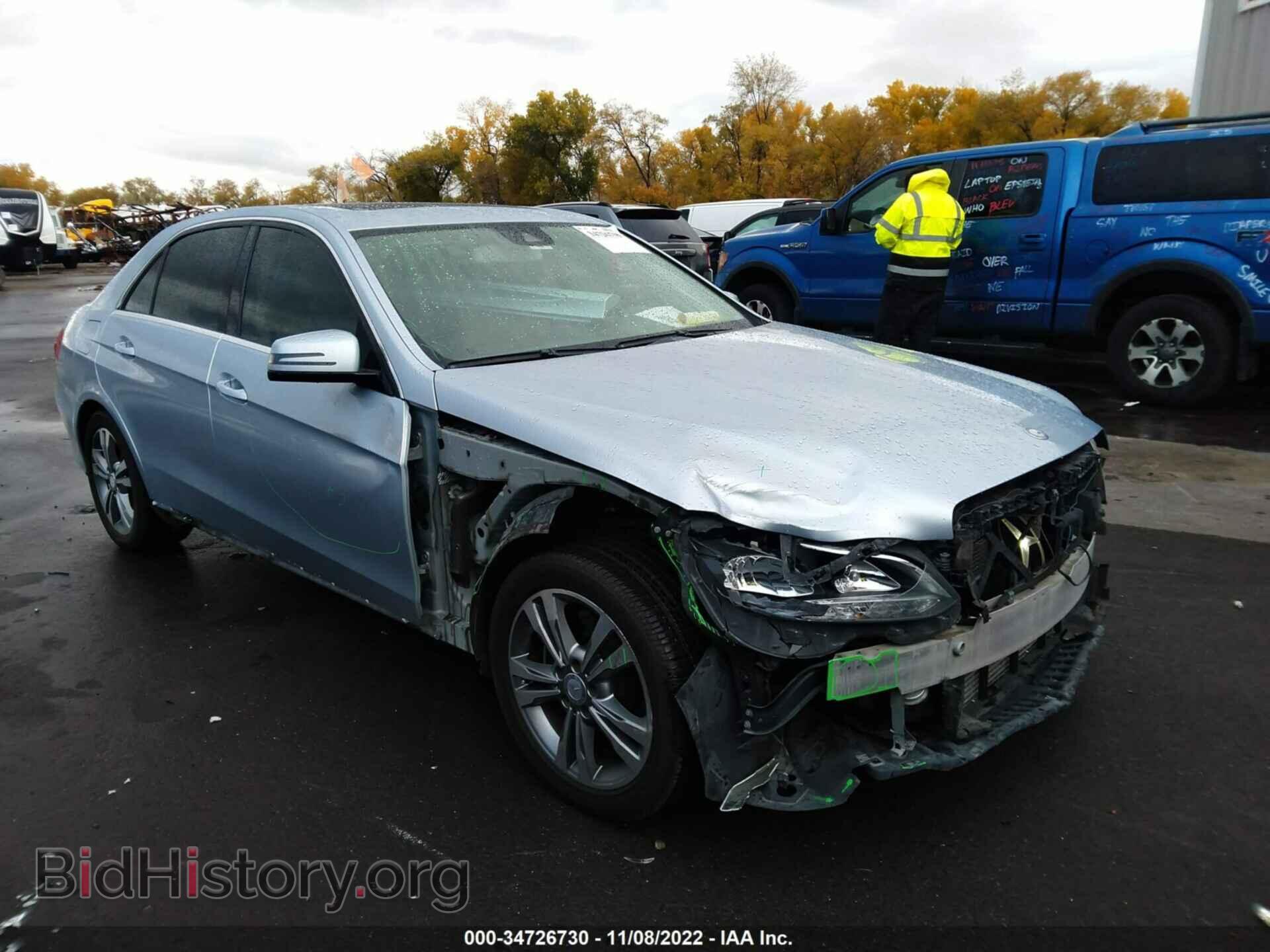 Photo WDDHF9HB2EA858430 - MERCEDES-BENZ E-CLASS 2014