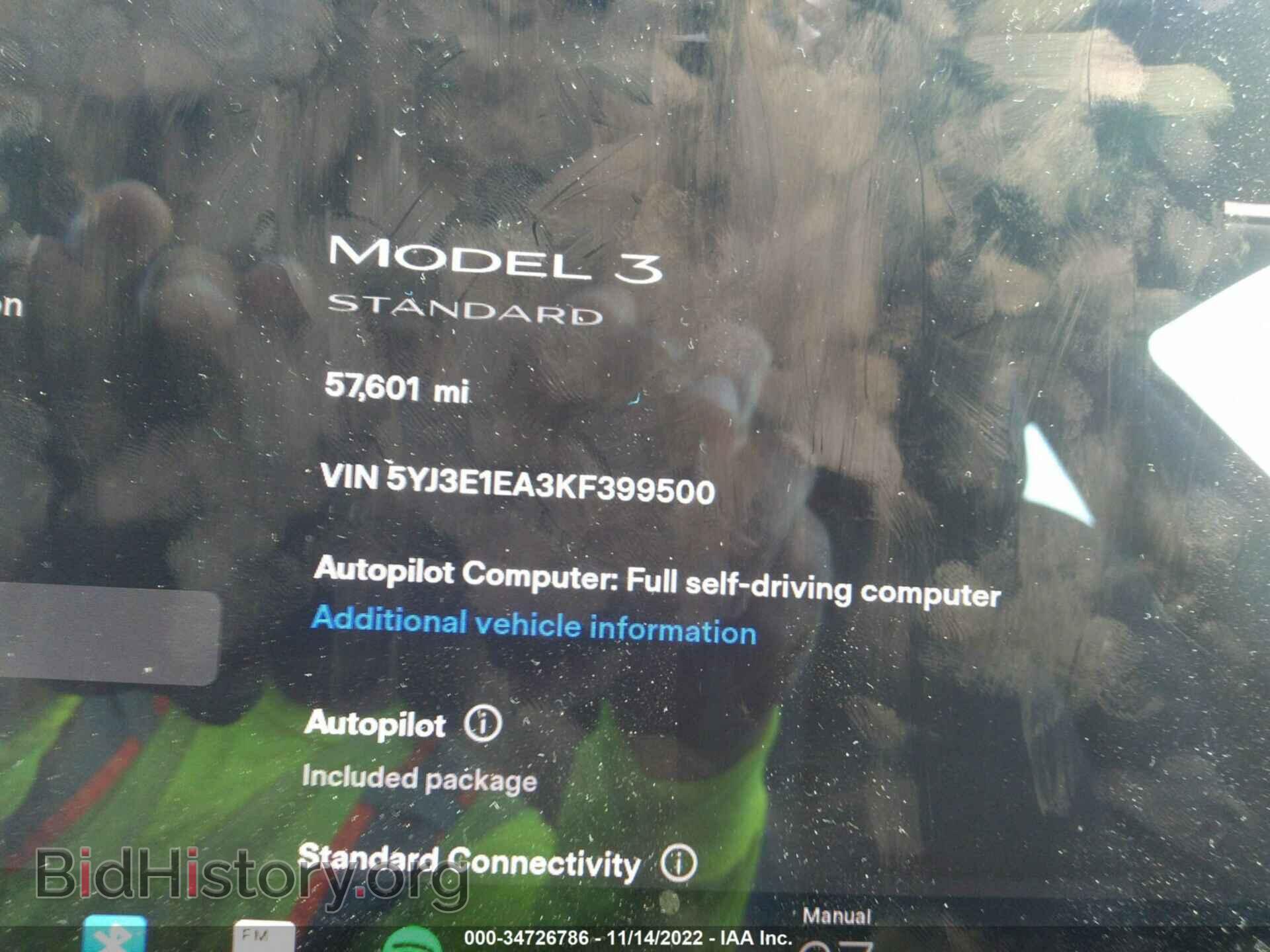 2019 TESLA MODEL 3 - VIN: 5YJ3E1EA3KF399500 - Фото 7
