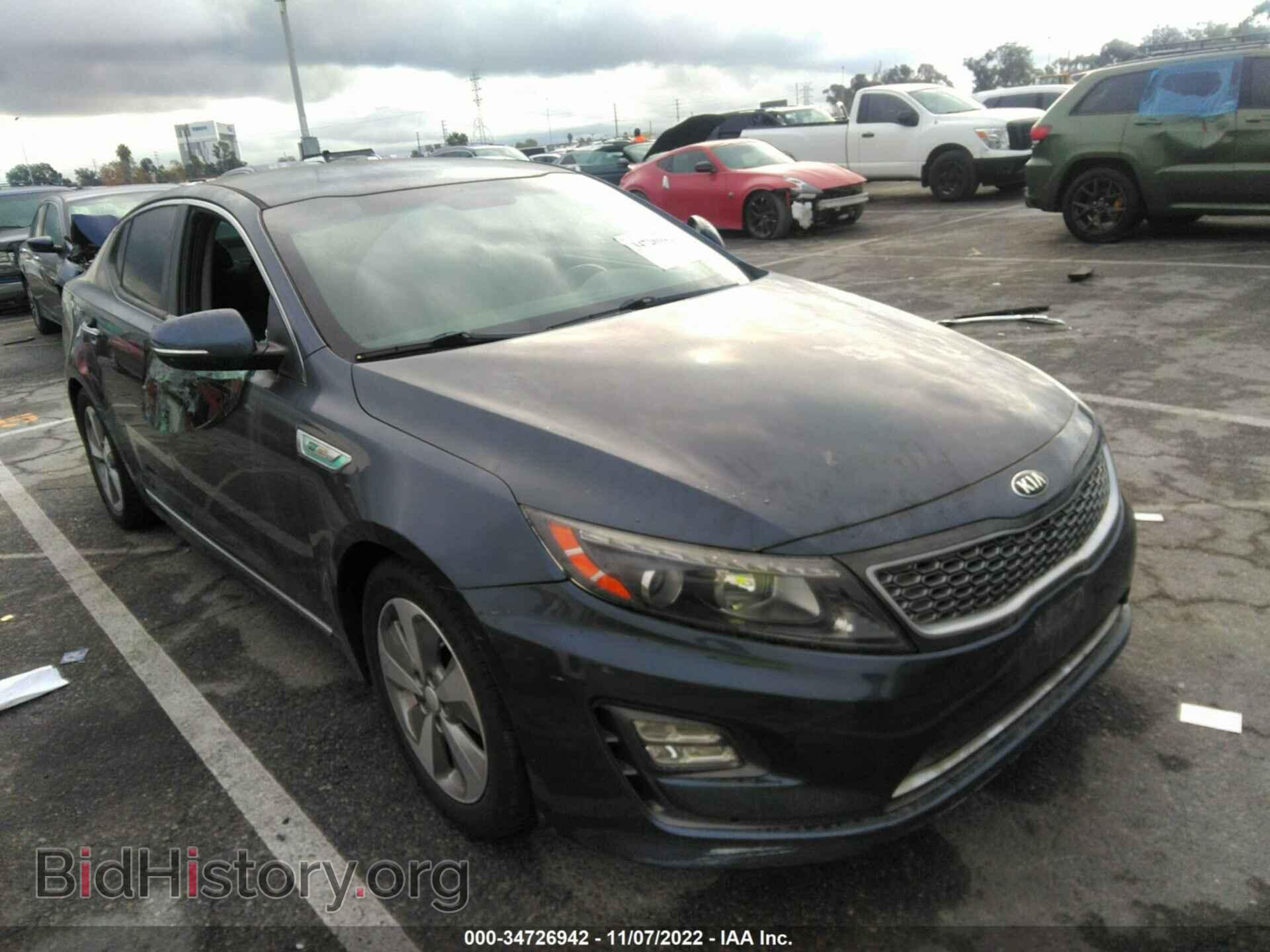 Фотография KNAGN4AD7F5080236 - KIA OPTIMA HYBRID 2015