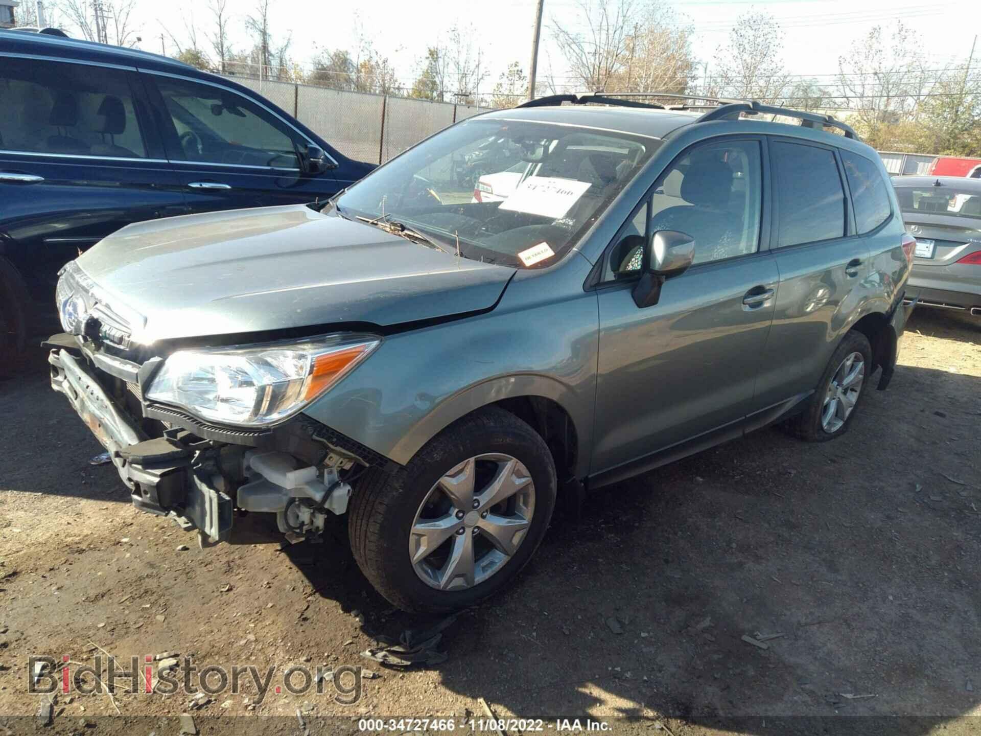 2014 SUBARU FORESTER - VIN: JF2SJAEC6EH421584 - Фото 2