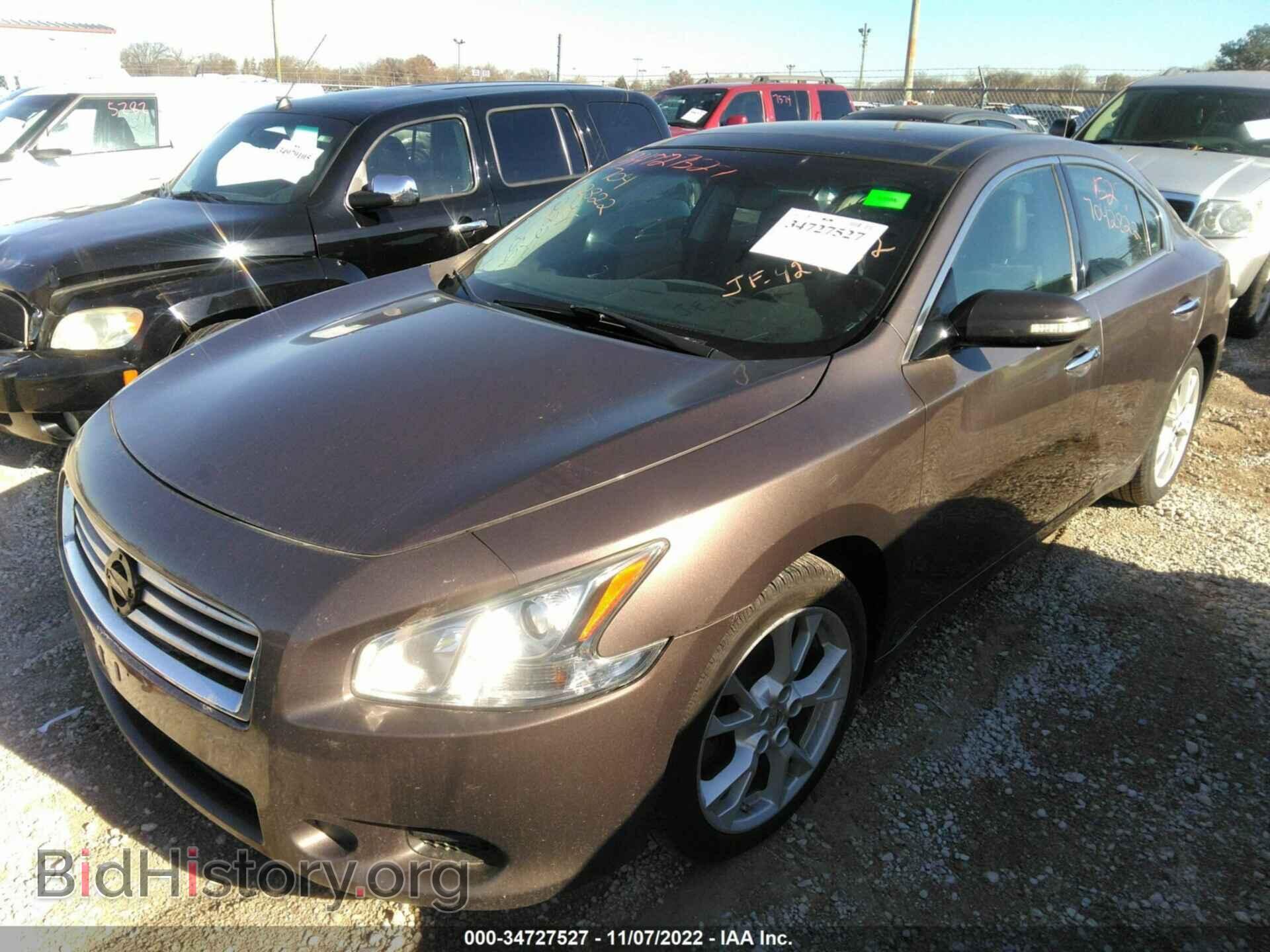 2012 NISSAN MAXIMA - VIN: 1N4AA5AP7CC804167 - Фото 2