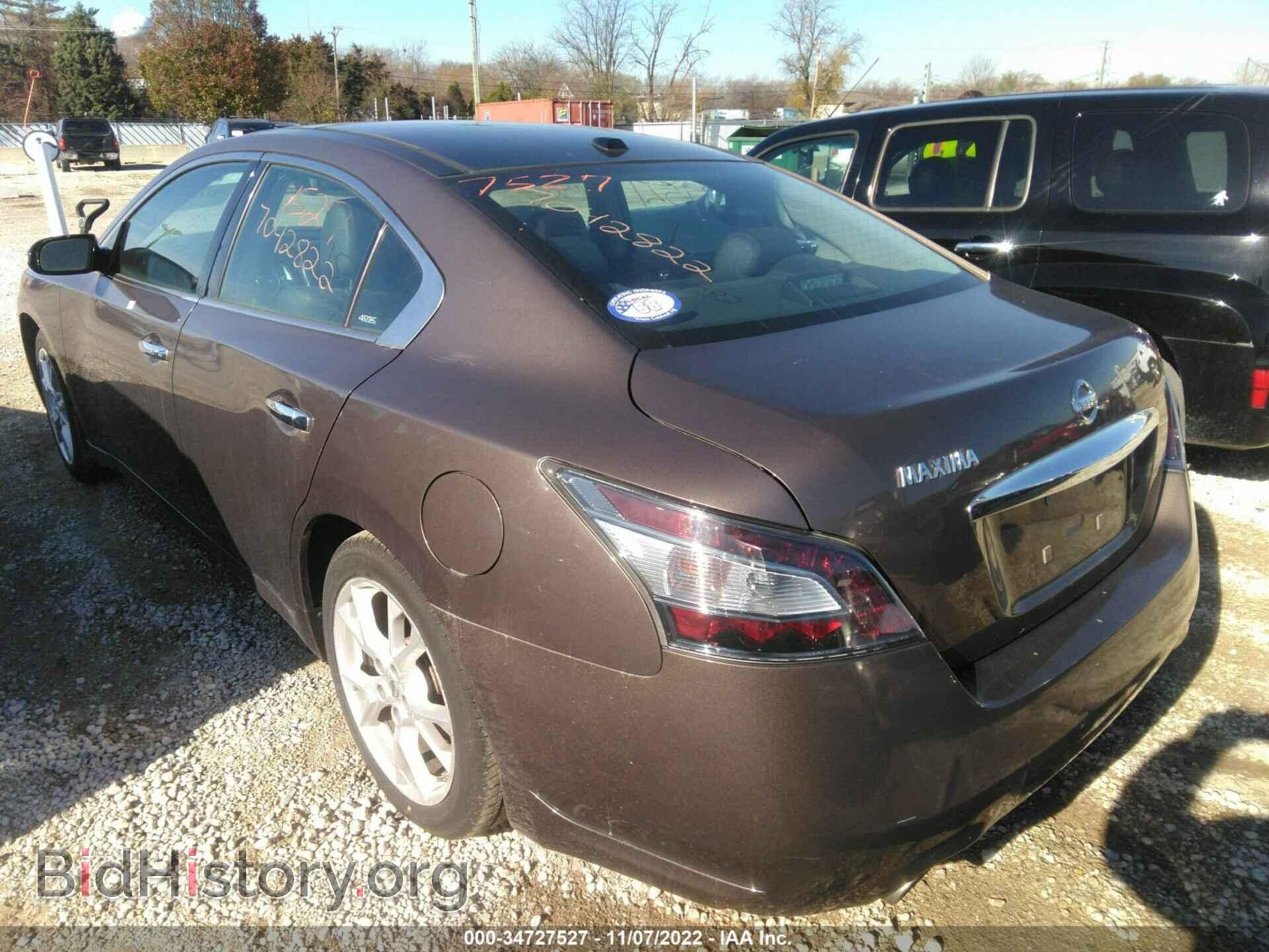2012 NISSAN MAXIMA - VIN: 1N4AA5AP7CC804167 - Фото 3