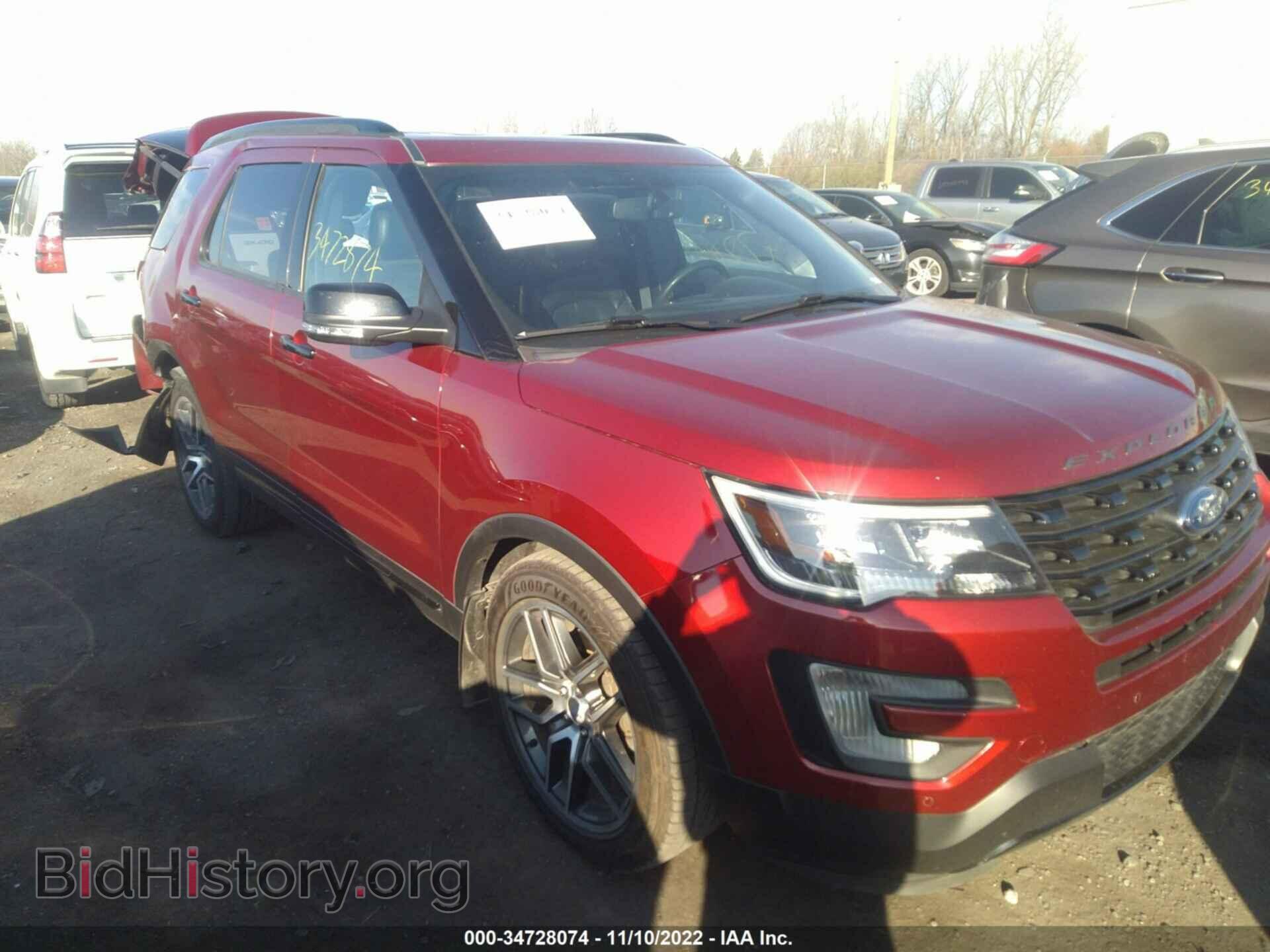 Фотография 1FM5K8GT6HGC84182 - FORD EXPLORER 2017