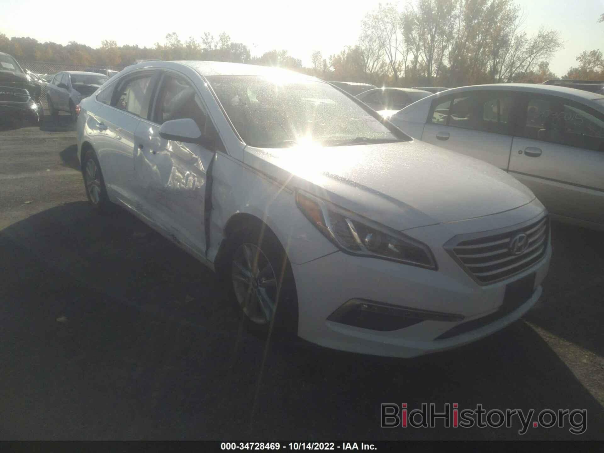 Photo 5NPE24AF5FH083771 - HYUNDAI SONATA 2015