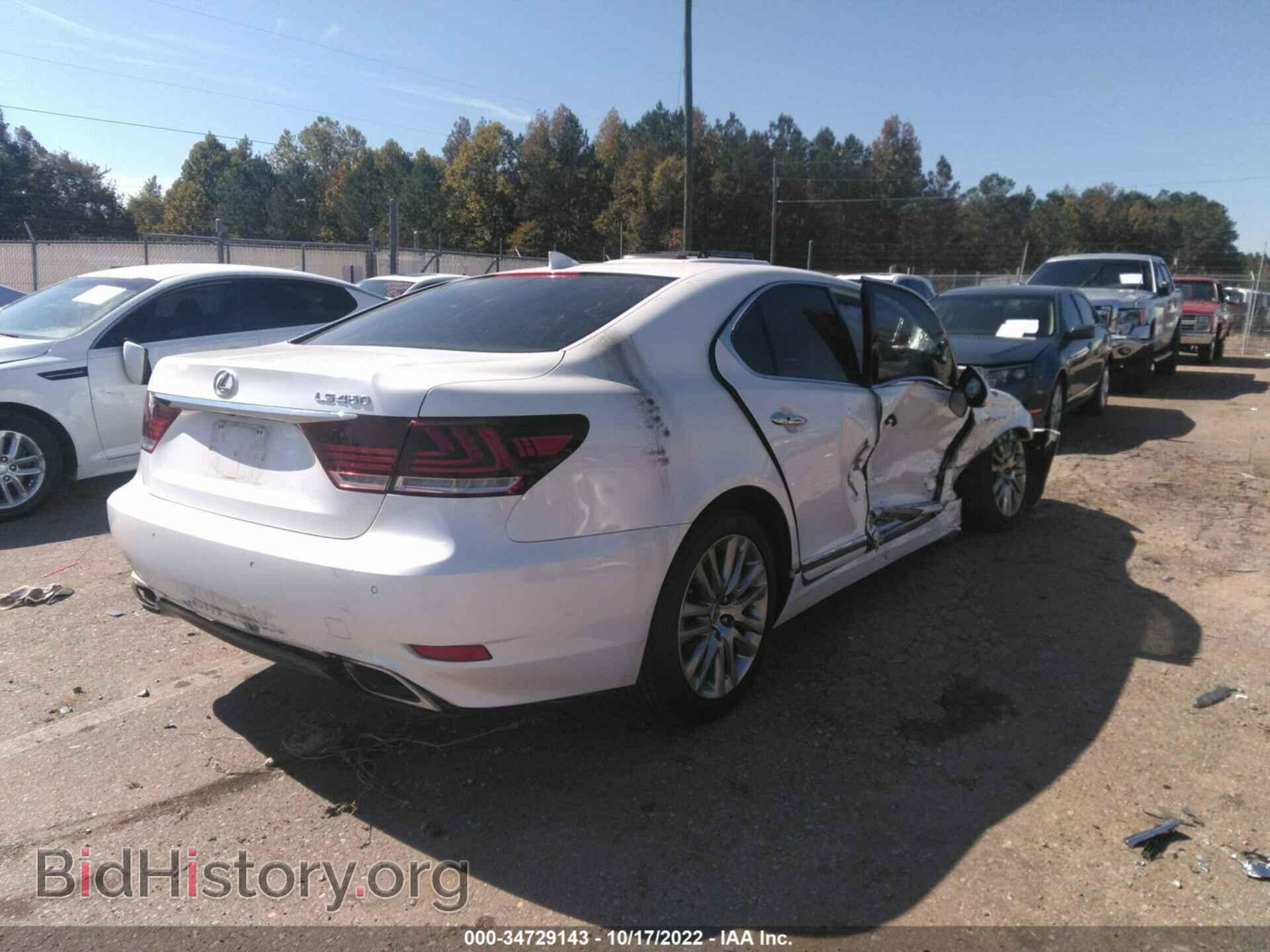 2014 LEXUS LS 460 - VIN: JTHBL5EF9E5133147 - Фото 4