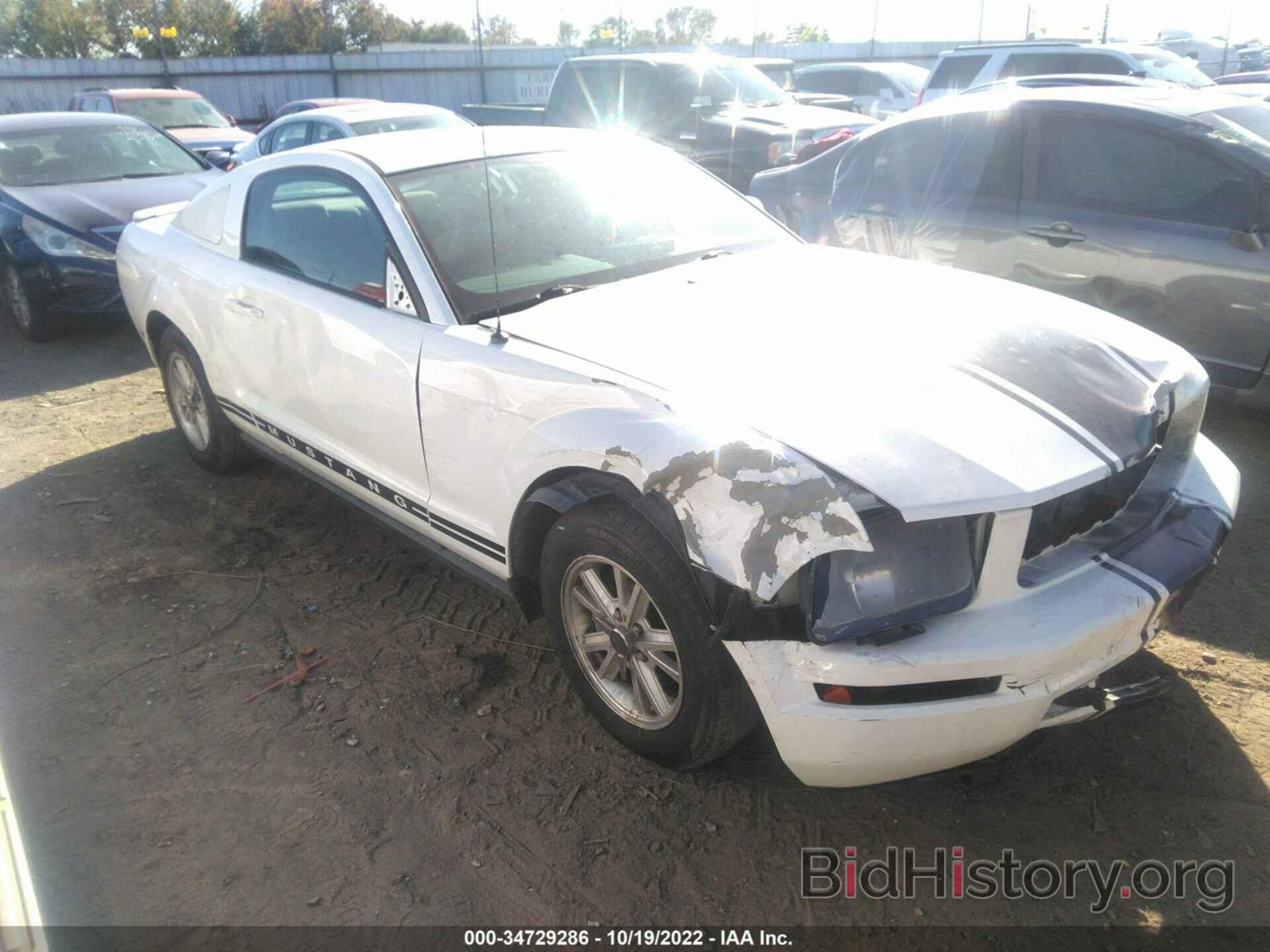 Photo 1ZVFT80N675263843 - FORD MUSTANG 2007