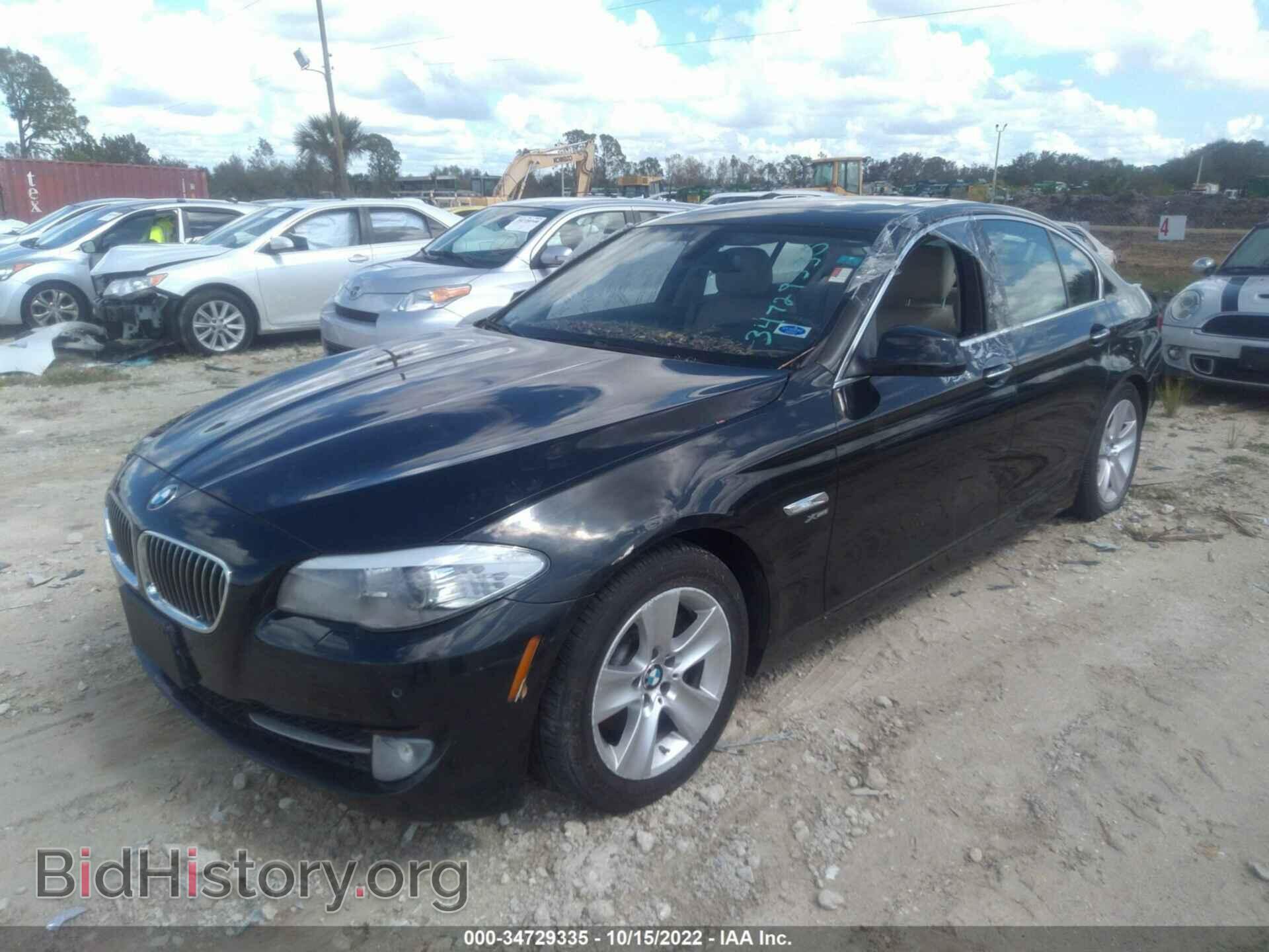 2012 BMW 5 SERIES - VIN: WBAXH5C59CDW07908 - Фото 2