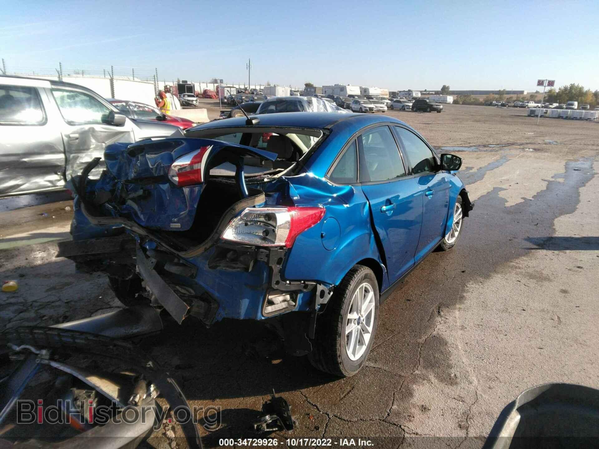 2018 FORD FOCUS - VIN: 1FADP3FEXJL260493 - Фото 4