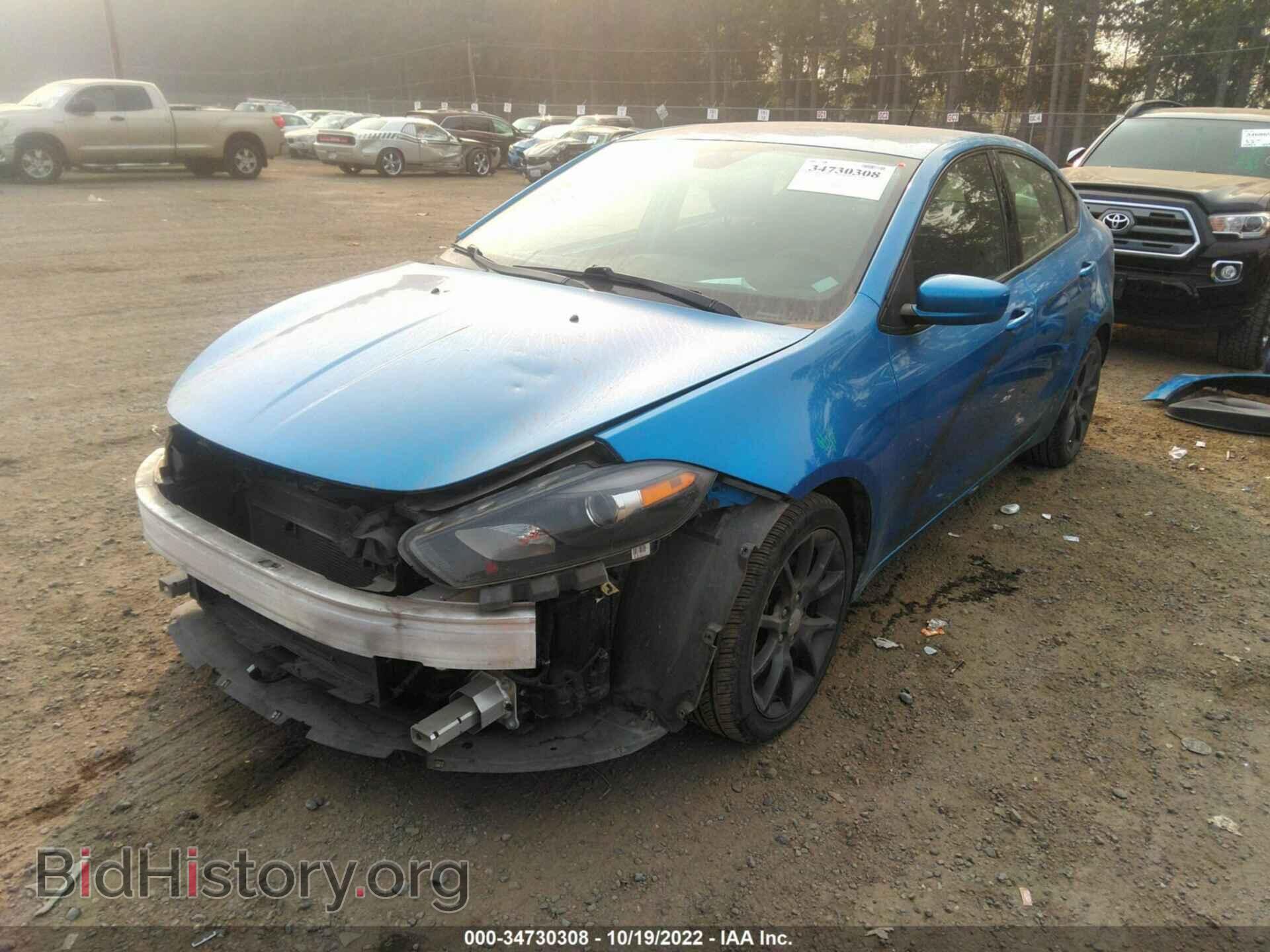 2016 DODGE DART - VIN: 1C3CDFAA7GD736498 - Фото 2