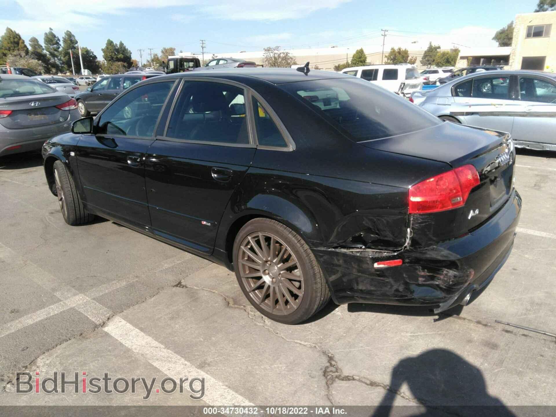 2008 AUDI A4 - VIN: WAUEF98E88A160896 - Фото 3